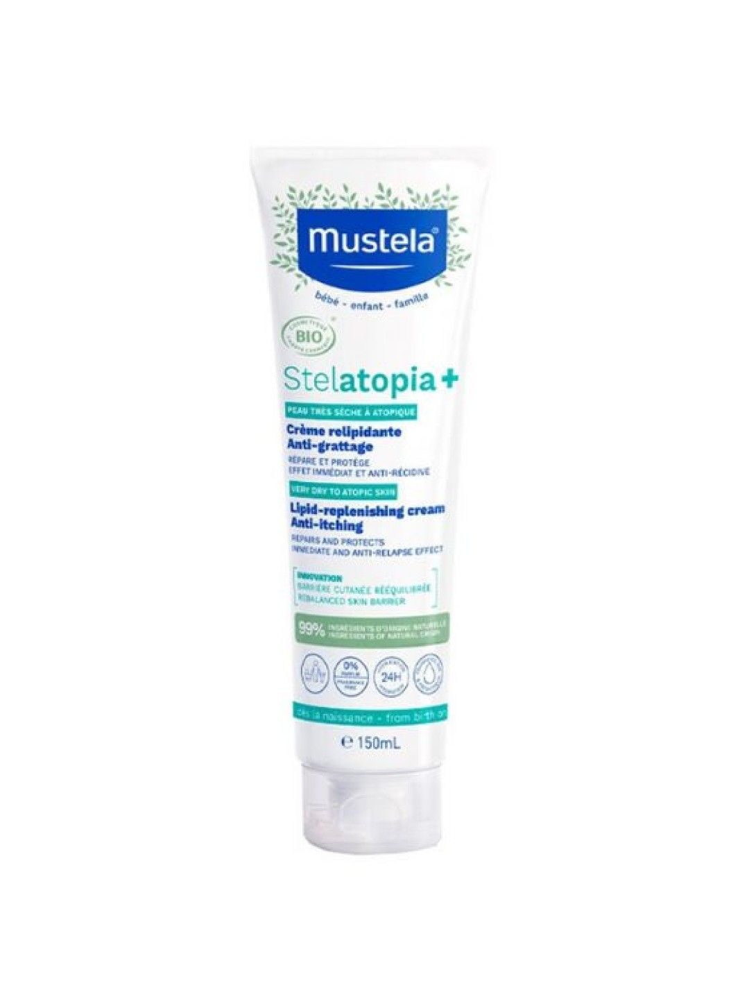 Mustela Stelatopia+ Lipid Replenishing Cream Bio 150ml