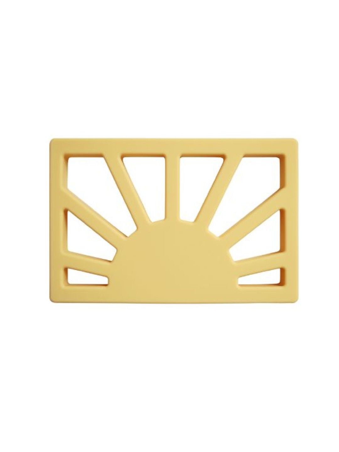 Mushie Sun Teether (Muted Yellow- Image 1)