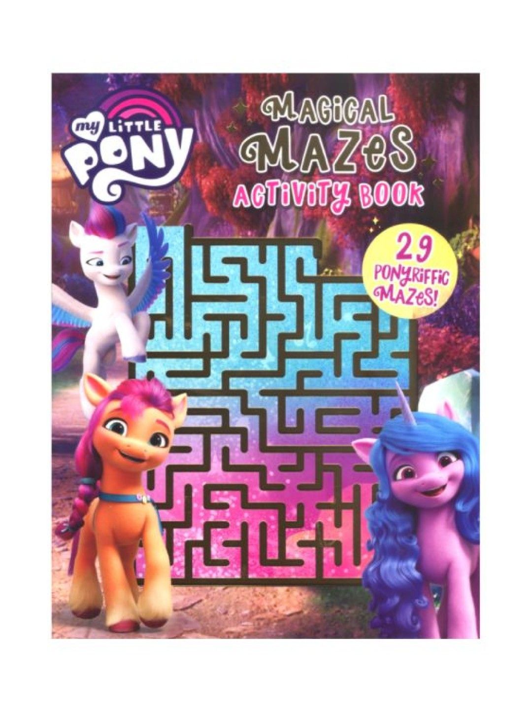 Learning is Fun My Little Pony Activity Book - Magical Mazes (No Color- Image 1)