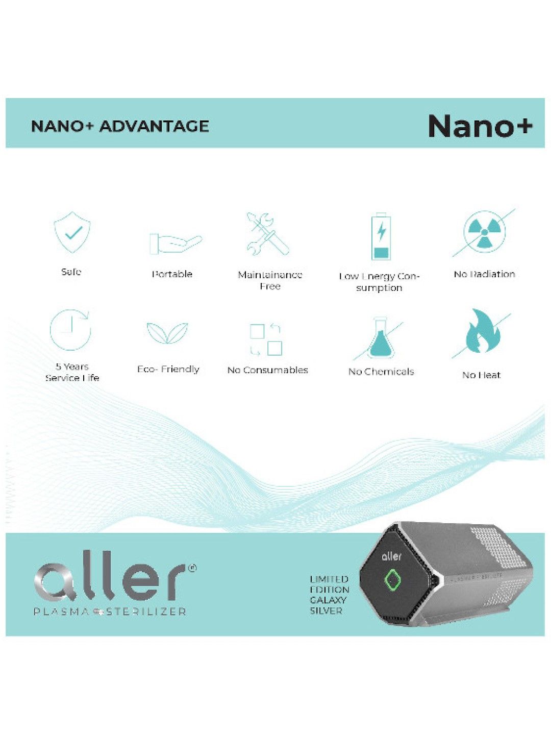 Aller Plasma Nano+ Silver Bundle (No Color- Image 4)