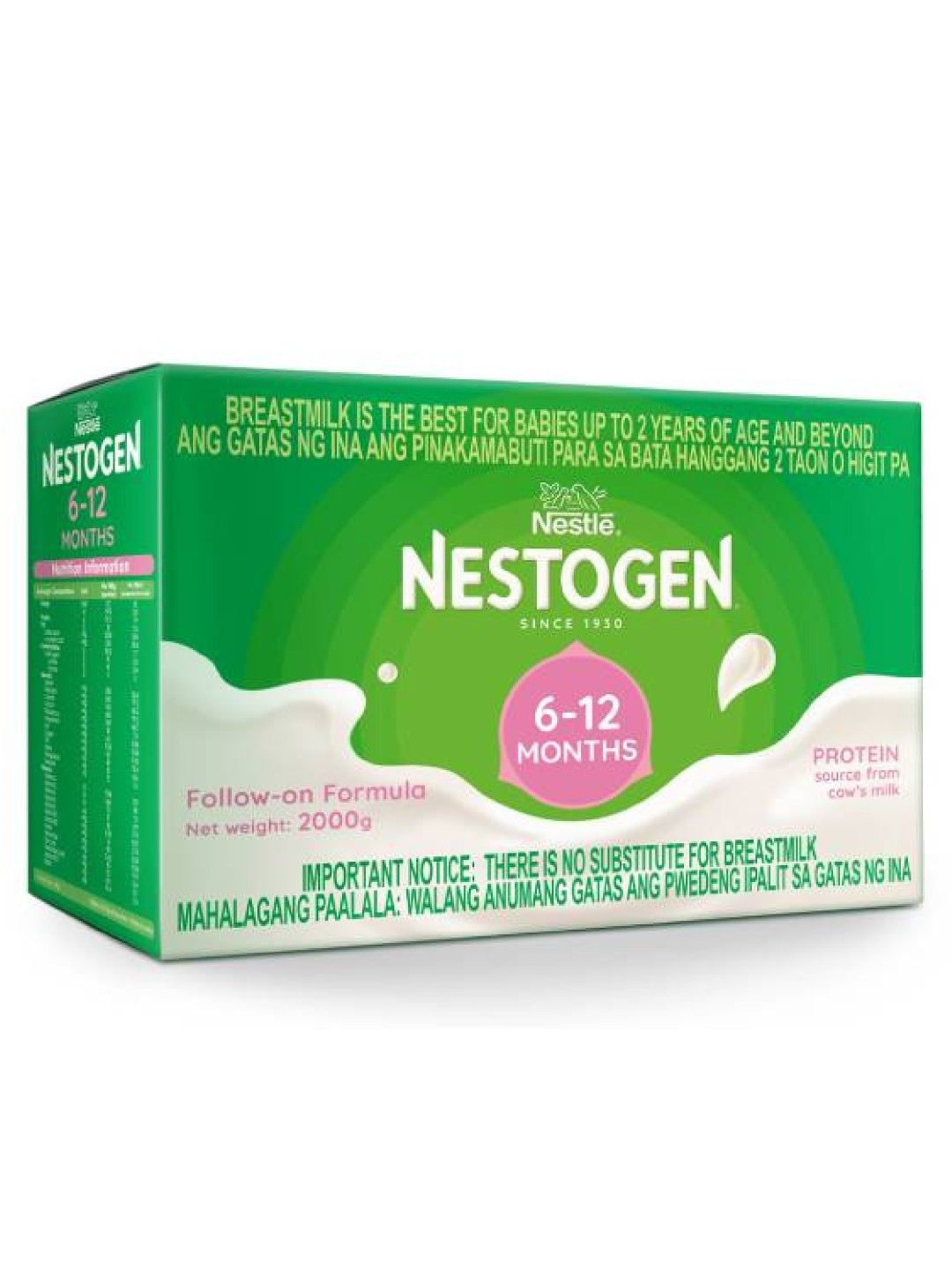 Nestogen 2 Infant Formula For Children 6-12 Months (2kg) (No Color- Image 2)