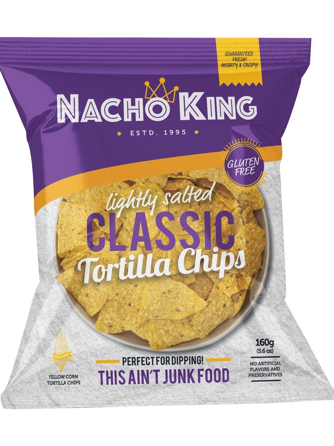 Nacho King Lightly Salted Classic (160g)