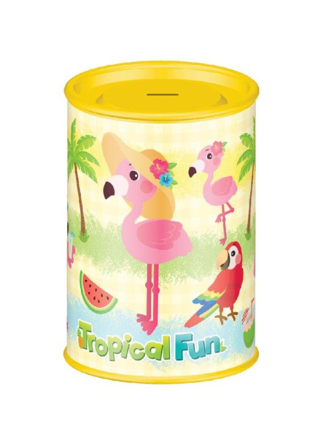 Joytoy Tropical Fun Jumbo Coinbank (Yellow- Image 1)