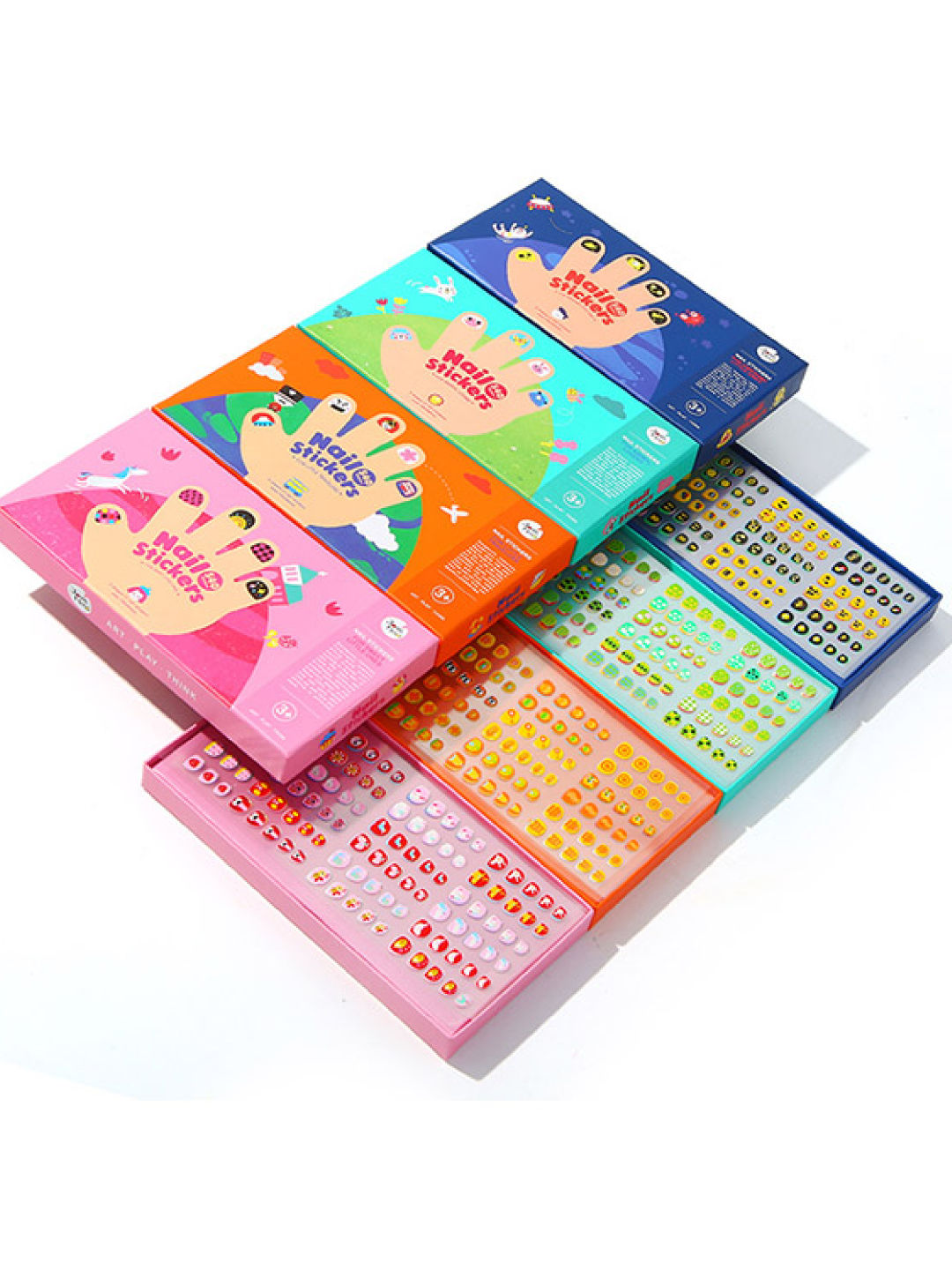Joan Miro Nail Stickers - For Awesome Little Ones (540 Stickers) (No Color- Image 3)