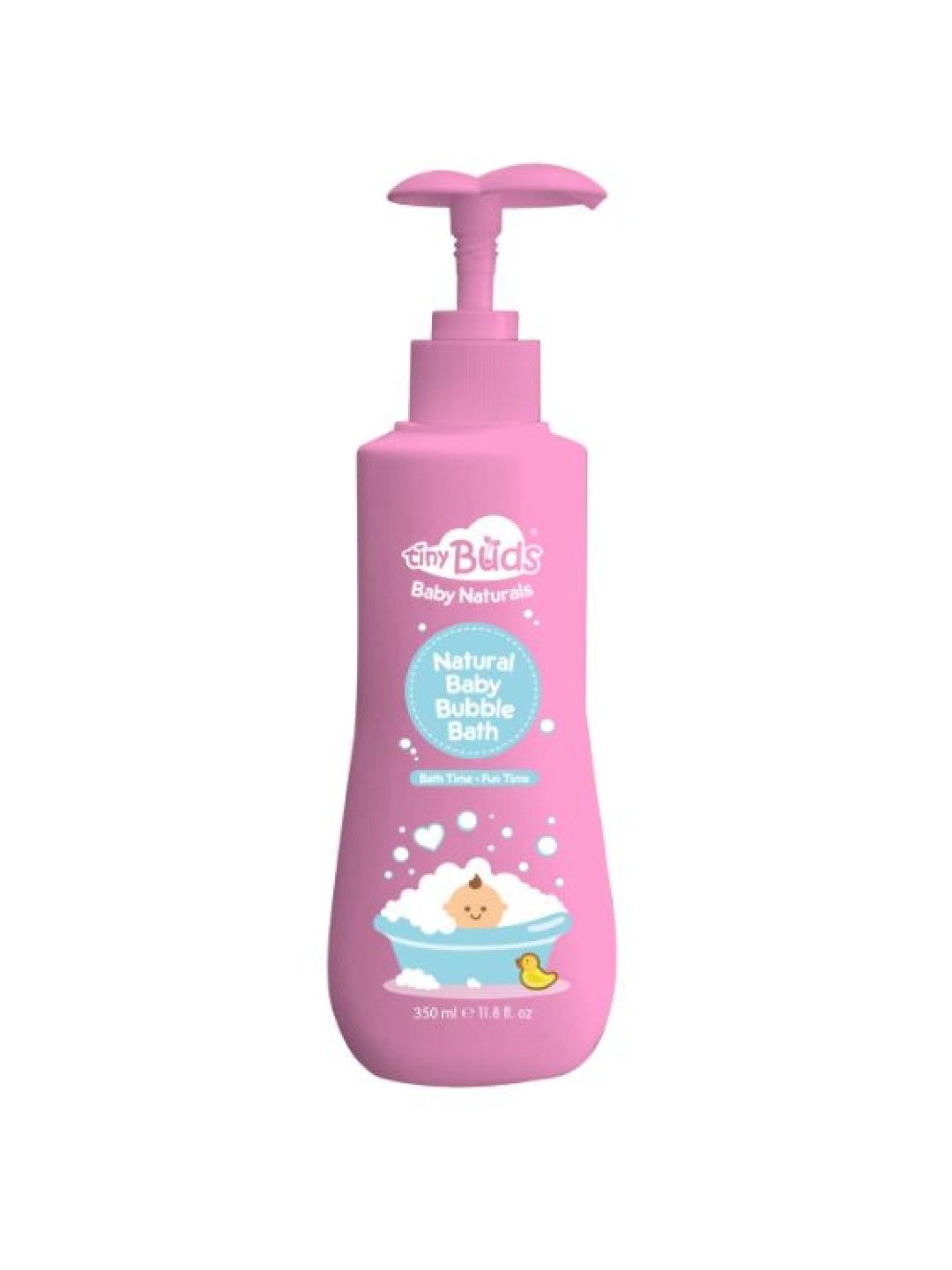 Tiny Buds Natural Baby Bubble Bath (350ml) (No Color- Image 1)