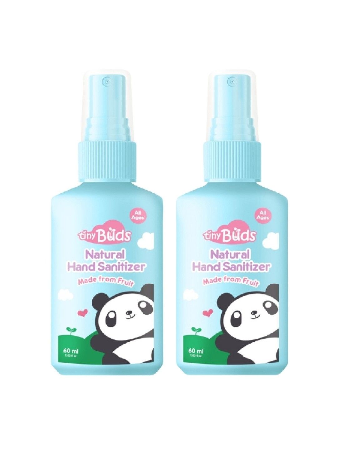 Tiny Buds Natural Baby Hand Sanitizer 60ml (Oh Pomelo!) (Bundle of 2)