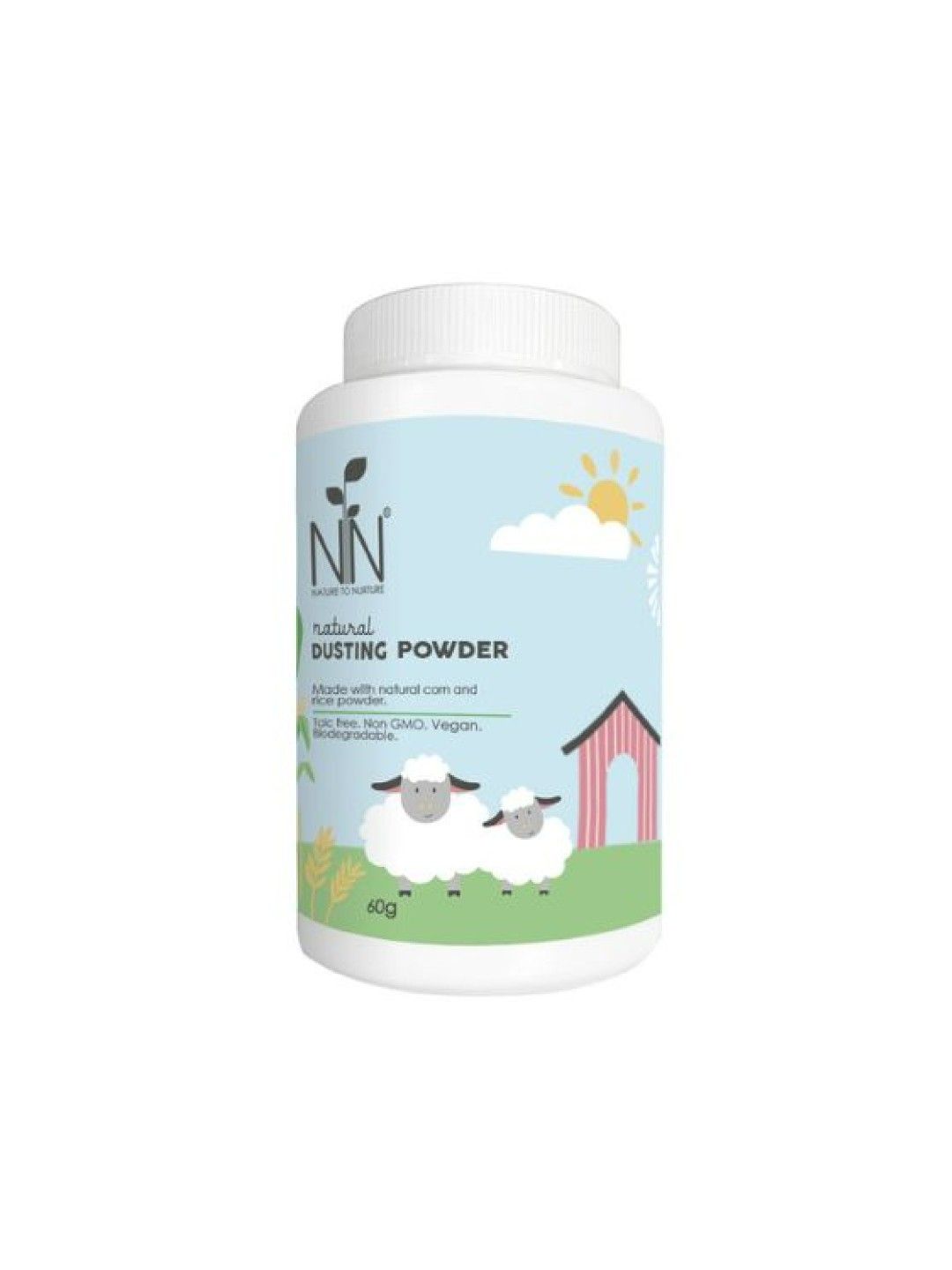 Nature to Nurture Natural Dusting Powder (60g) (No Color- Image 1)