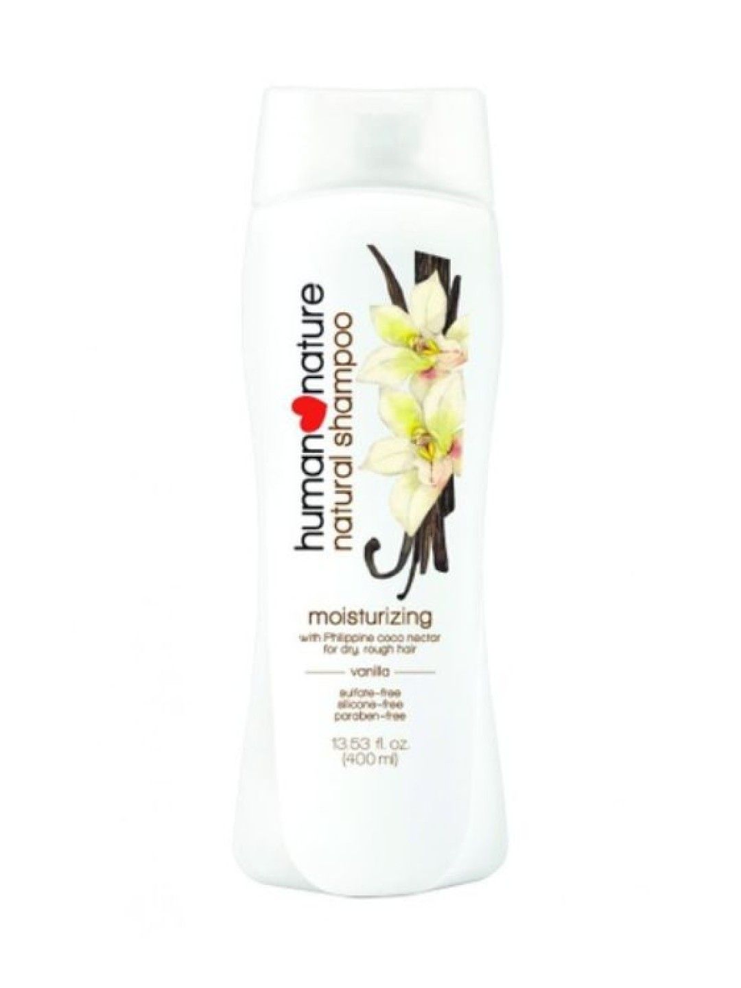 Human Nature Natural Moisturizing Shampoo in Vanilla (400ml) (No Color- Image 1)
