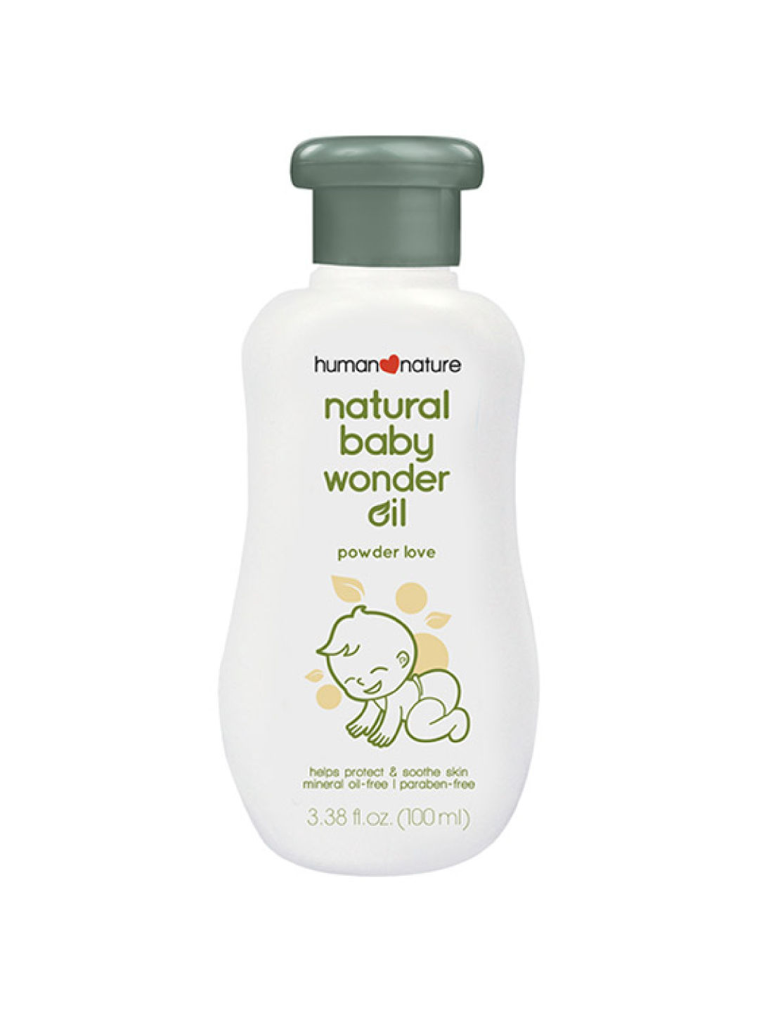 Human Nature Natural Baby Wonder Oil Powder Love (100 ml)