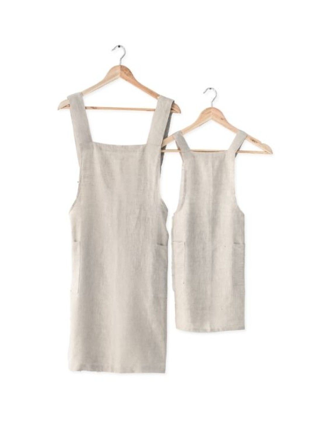 Ava & Ava 100% Linen Kids Crossback Apron