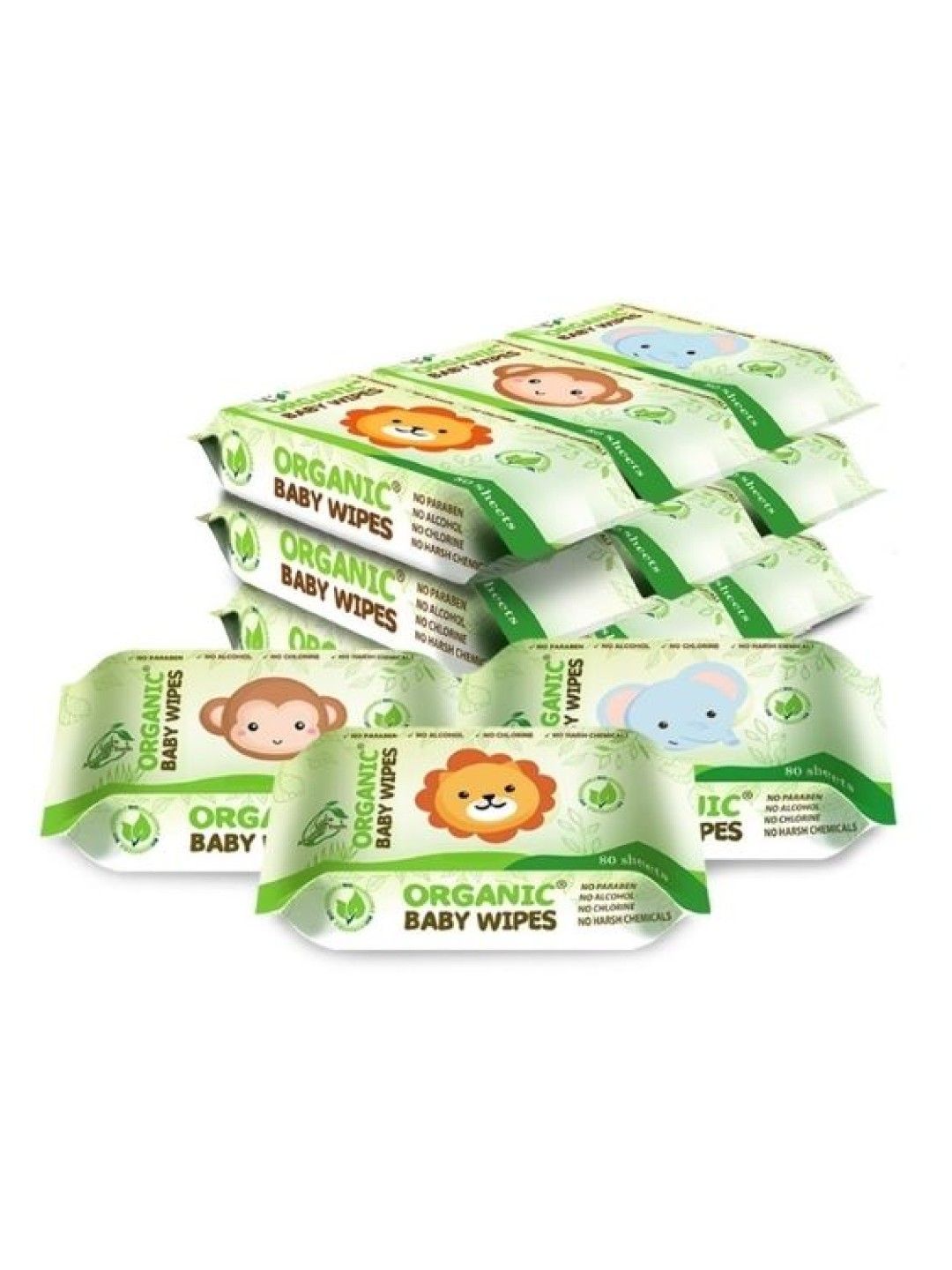 Organic Baby Wipes Baby Wipes Nature 12-Box (80s)