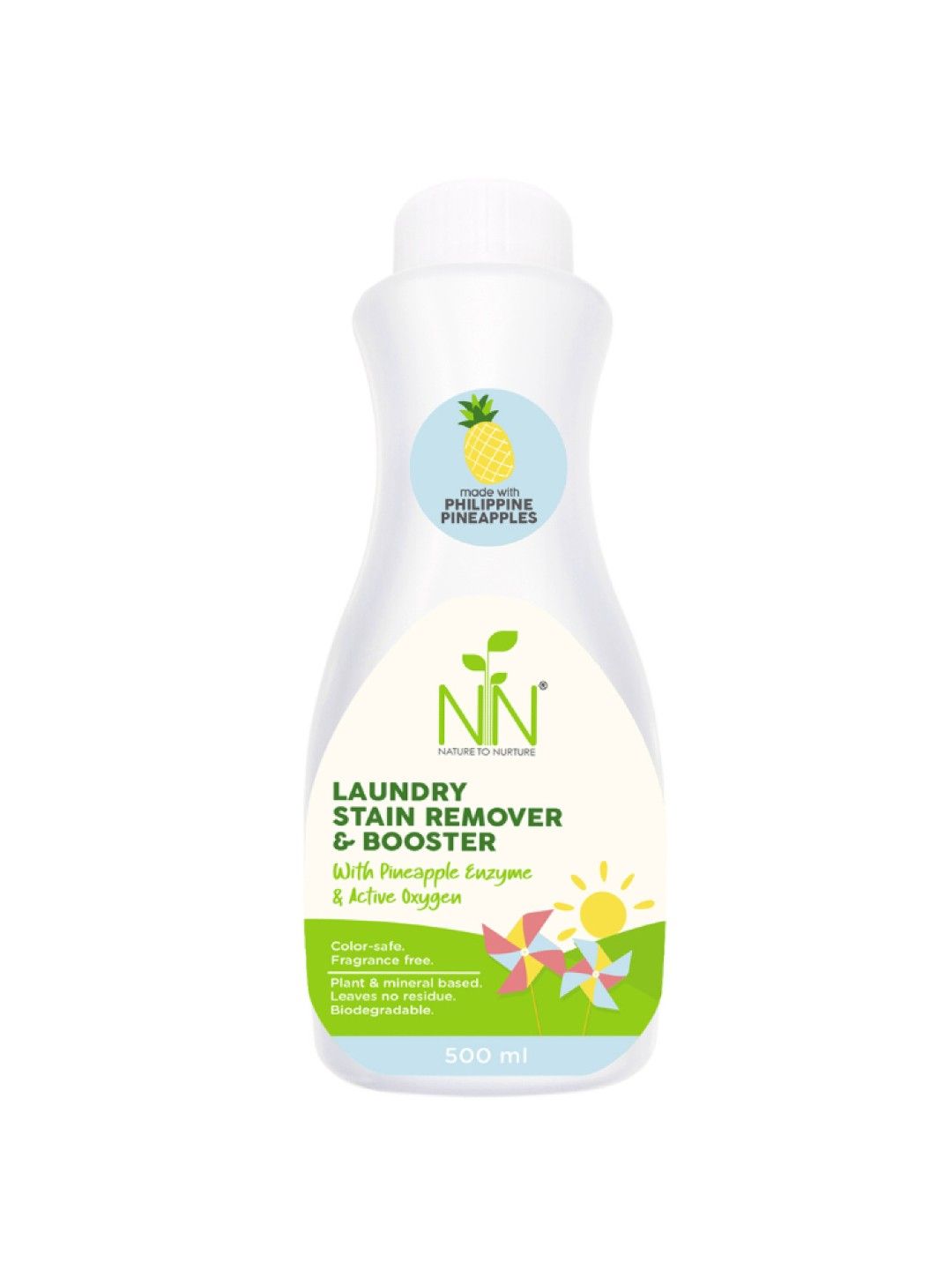 Nature to Nurture Laundry Stain Remover and Booster (500ml) (No Color- Image 1)