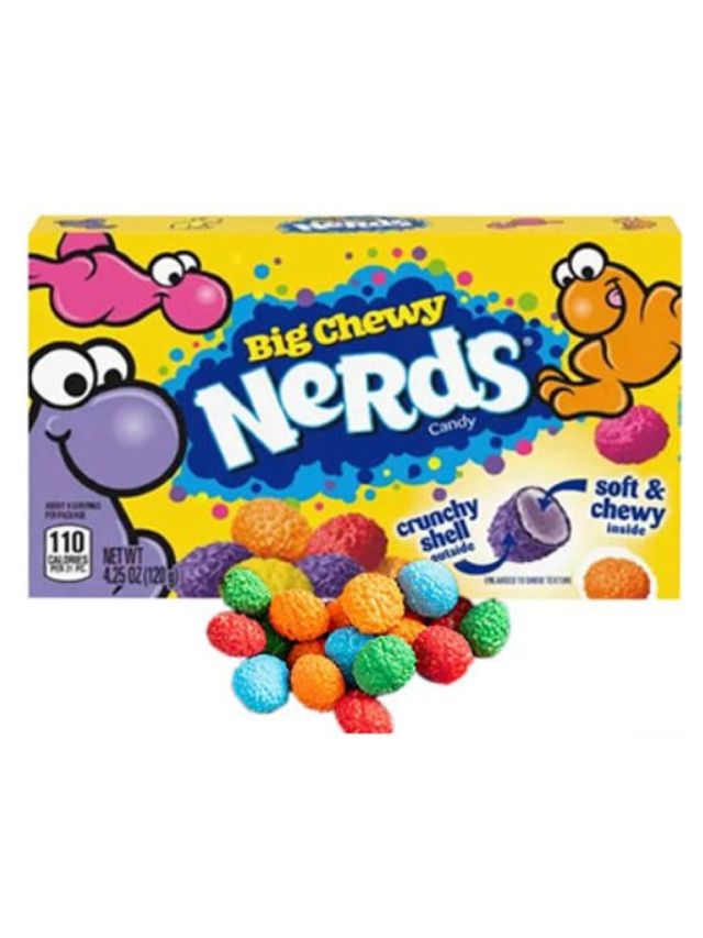 Wonka Nerds Big Chewy Candy 4.25oz/120g