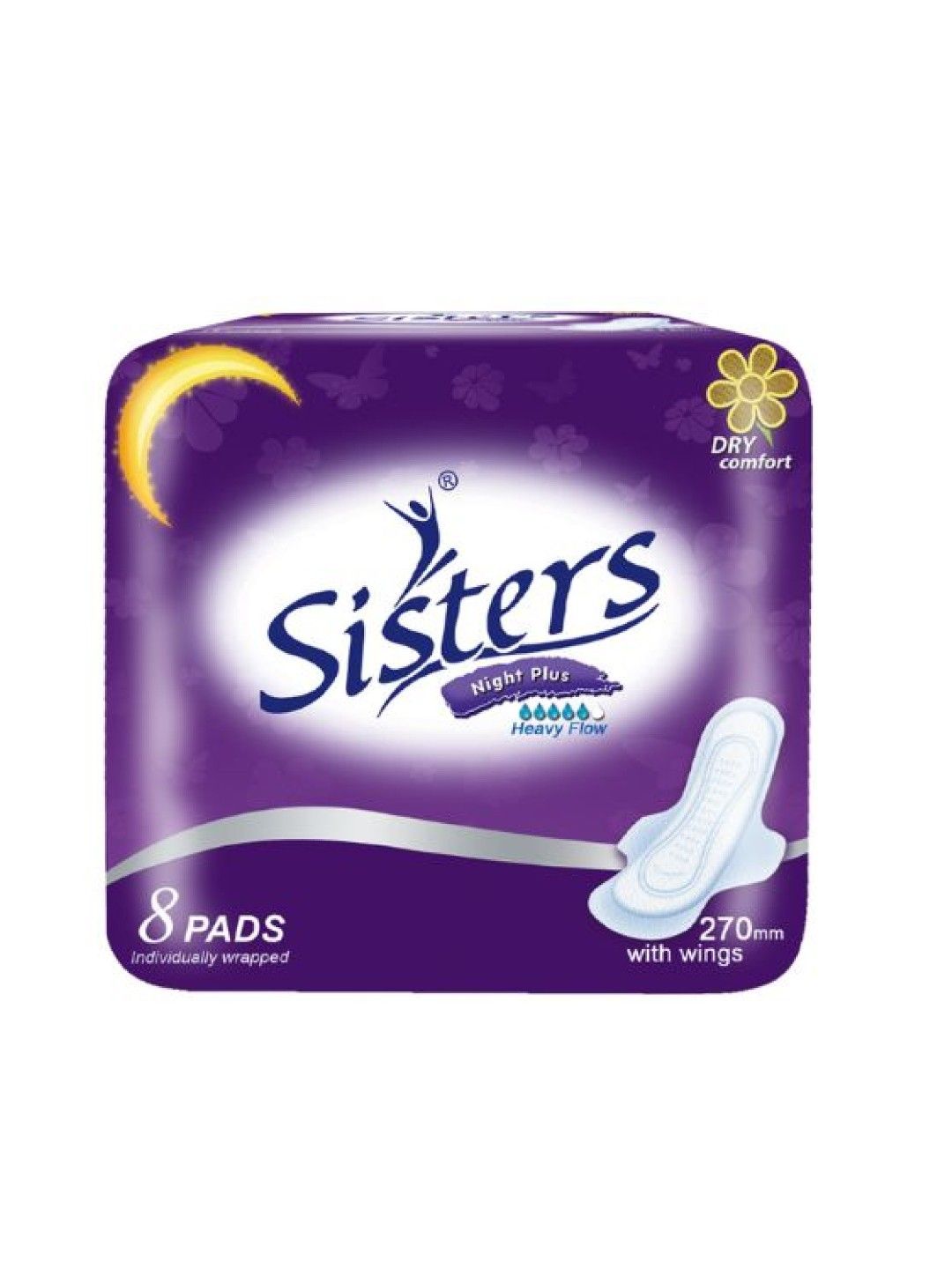Sisters Net Side with Wings (8s) Night-use