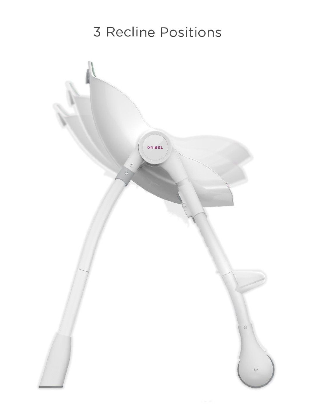 Oribel Cocoon High Chair (Pistachio Macaron- Image 3)