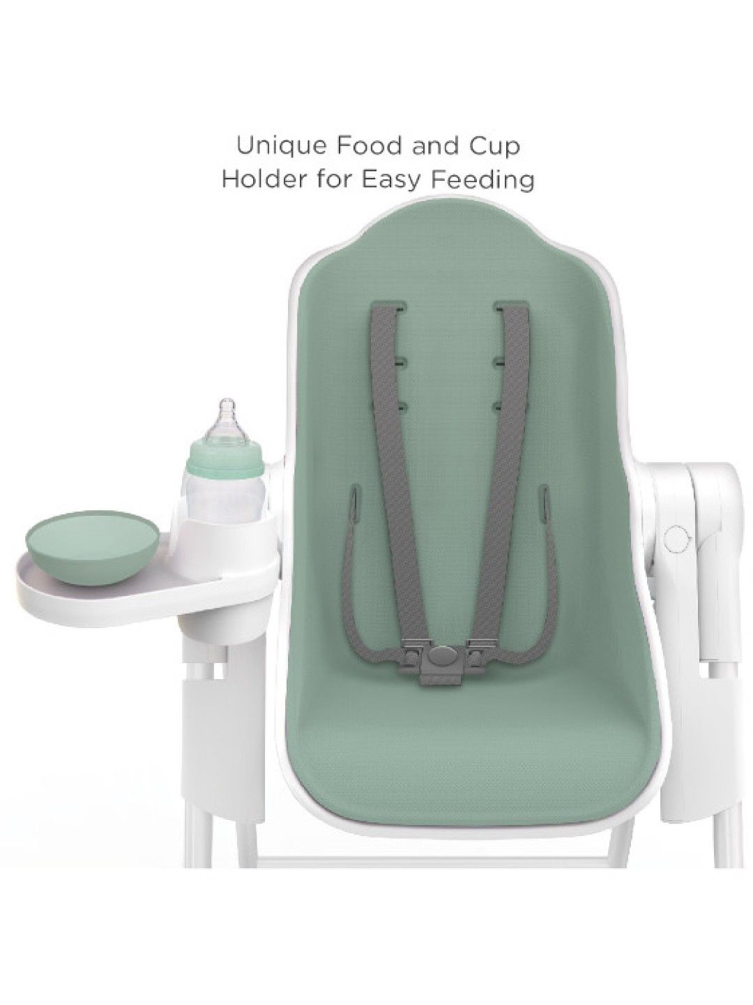 Oribel Cocoon High Chair (Pistachio Macaron- Image 2)