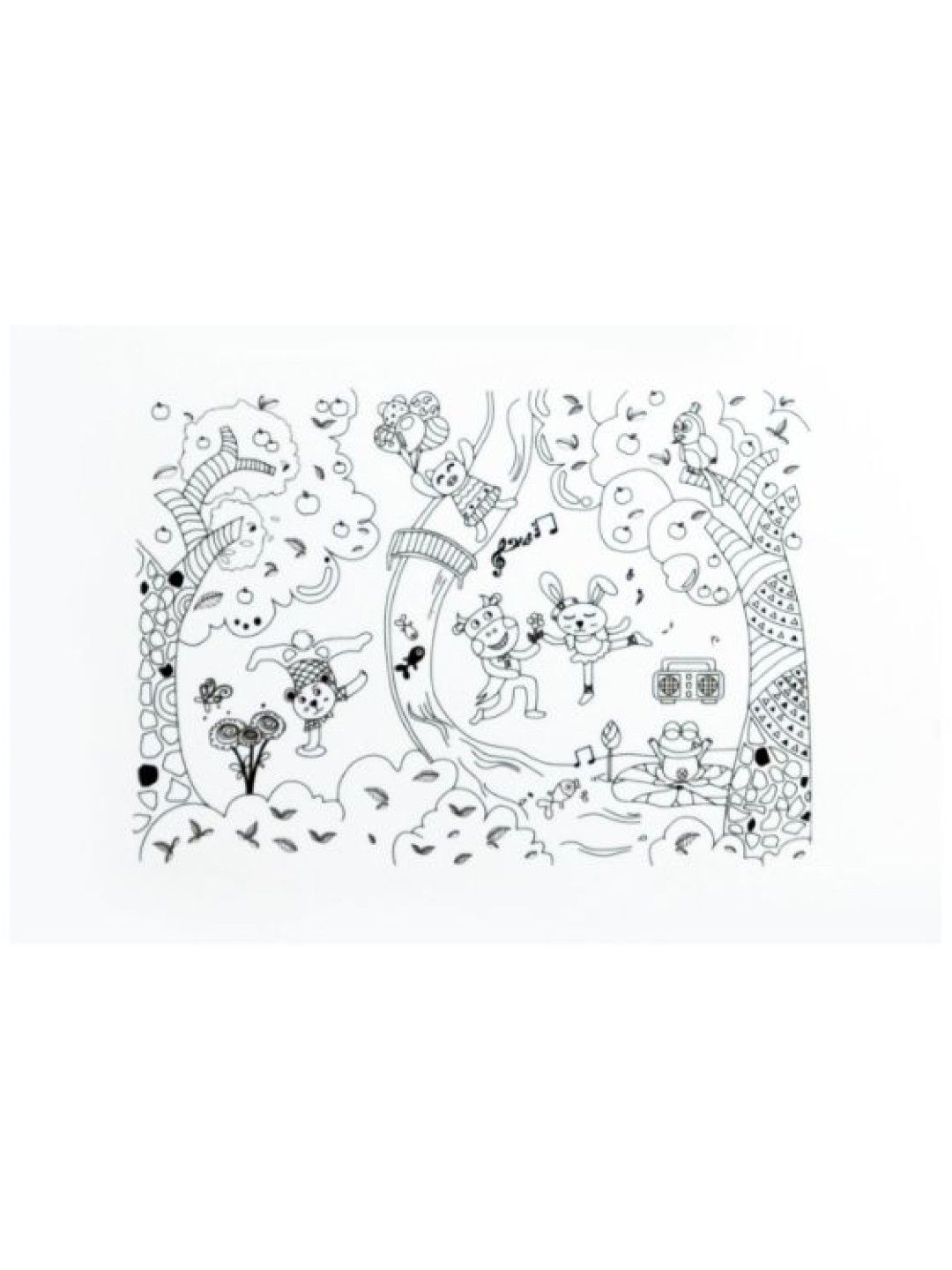 Mombella Reusable Coloring Placemat