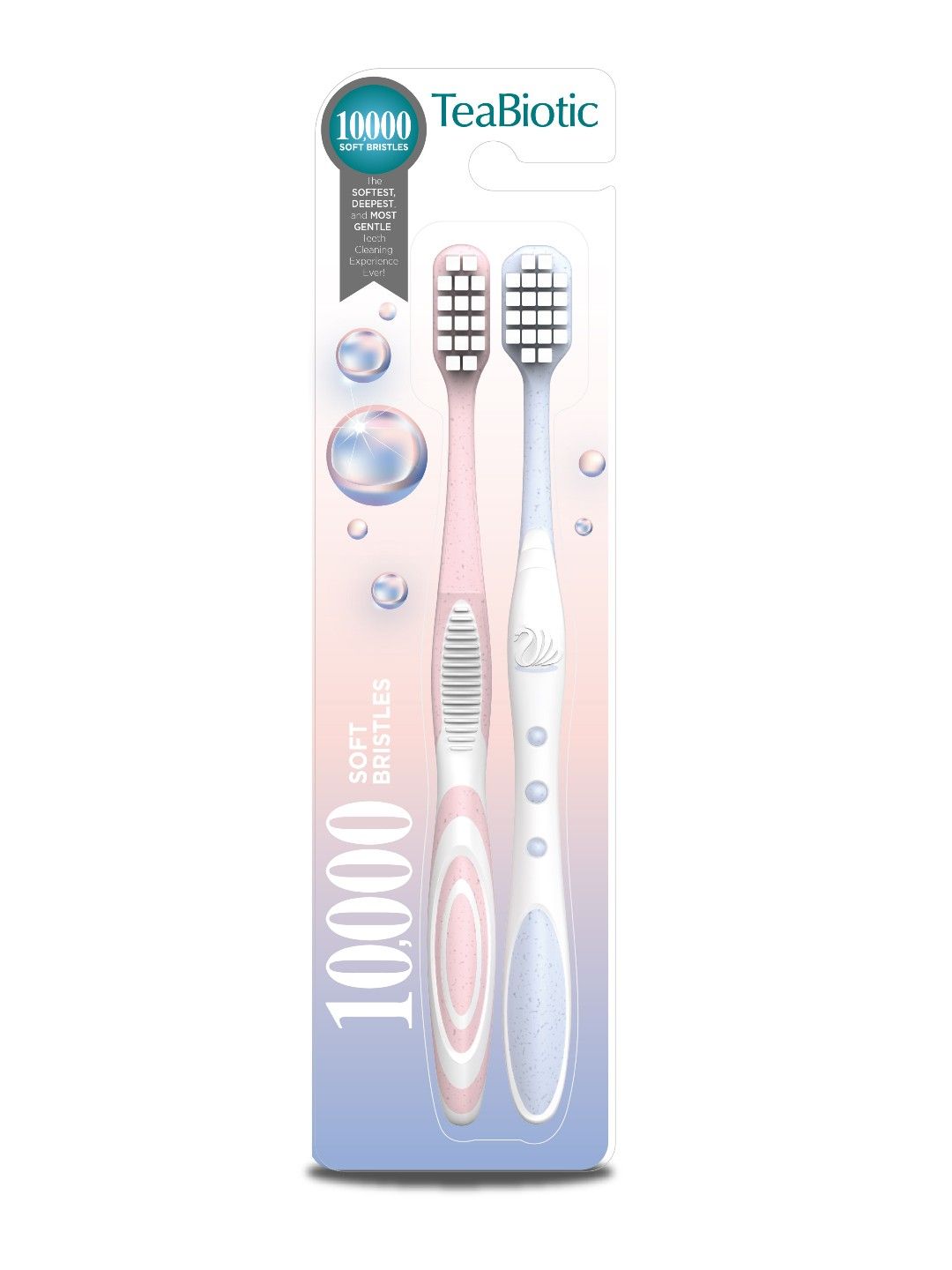 TeaBiotic Couple Toothbrush (No Color- Image 1)