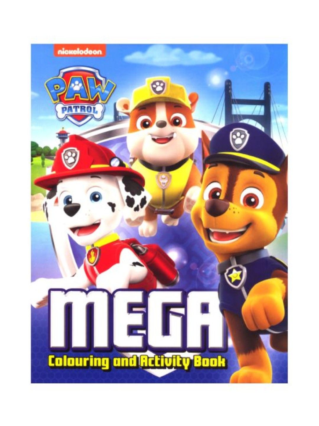 Learning is Fun Nickelodeon Mega Coloring And Activity Book - Paw Patrol
