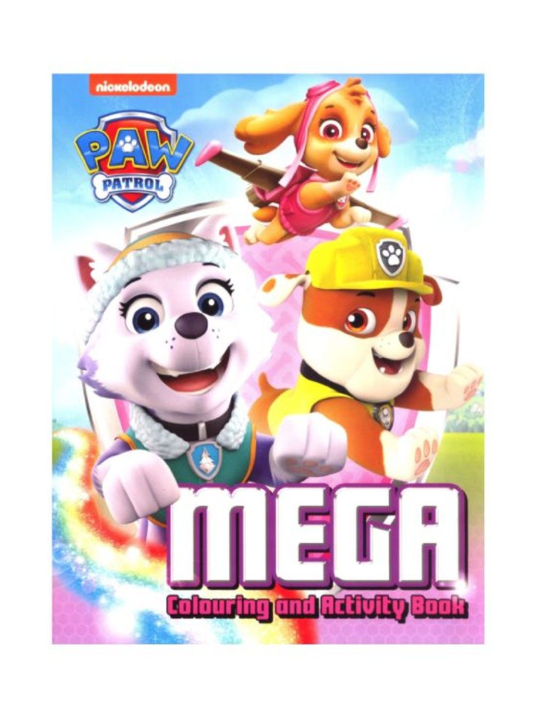 Learning is Fun Nickelodeon Mega Coloring And Activity Book - Paw Patrol