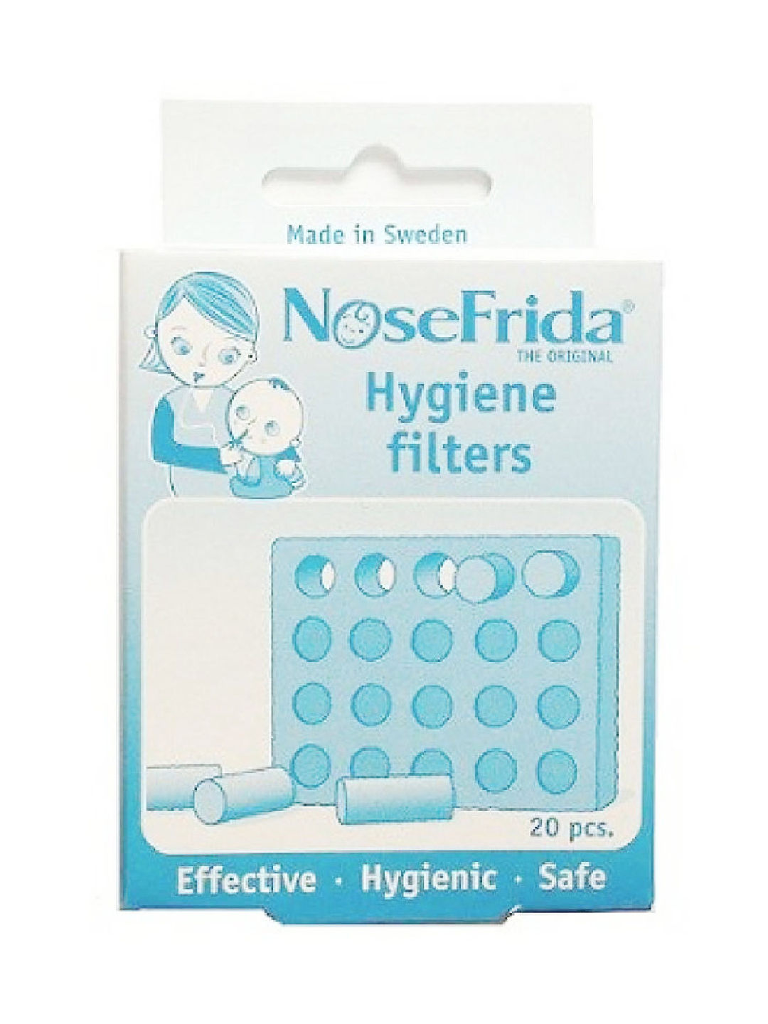 NoseFrida Nasal Aspirator Filters (Clear- Image 2)