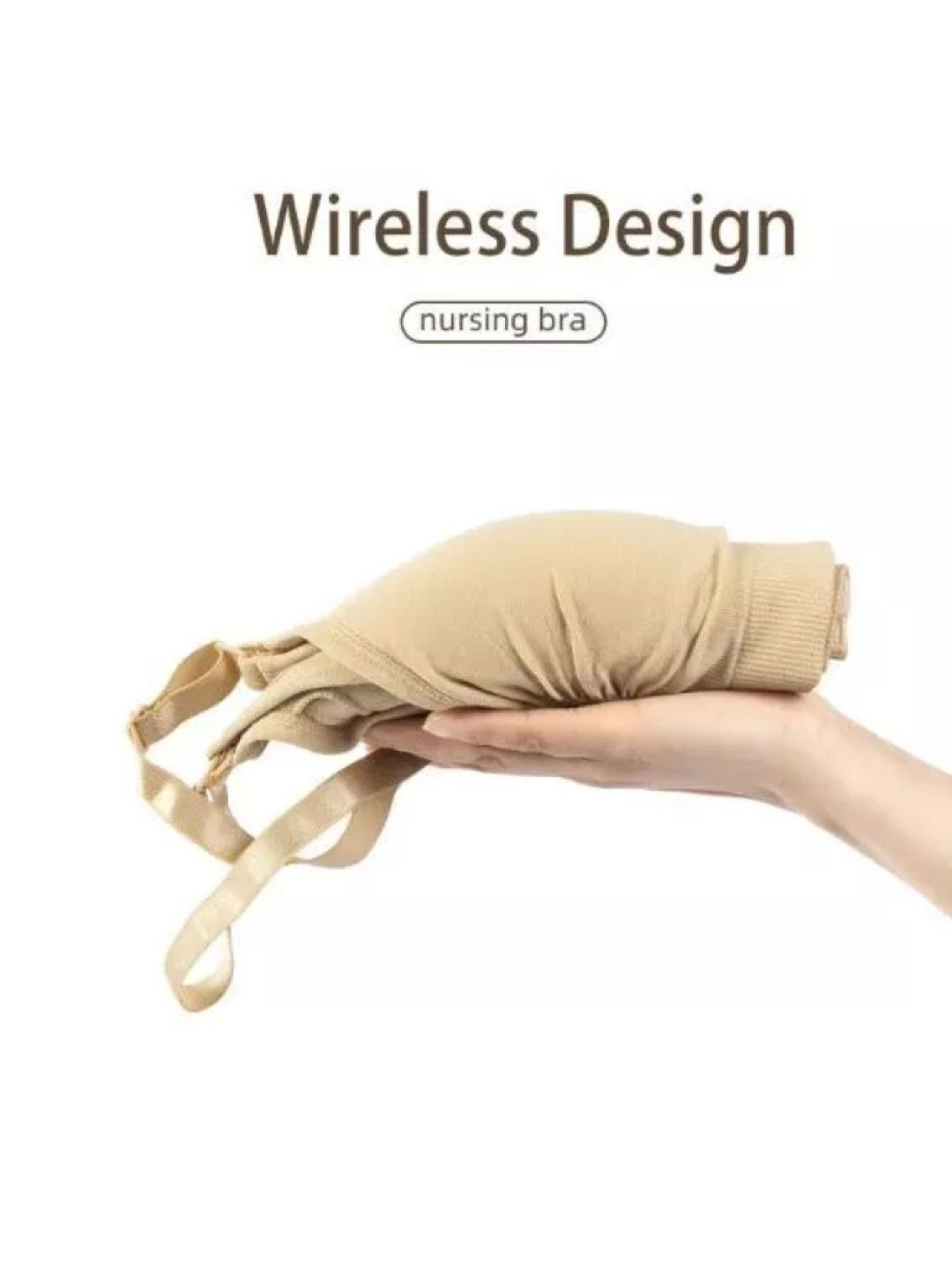 Flow Cherry Nursing Bra (Nude- Image 3)