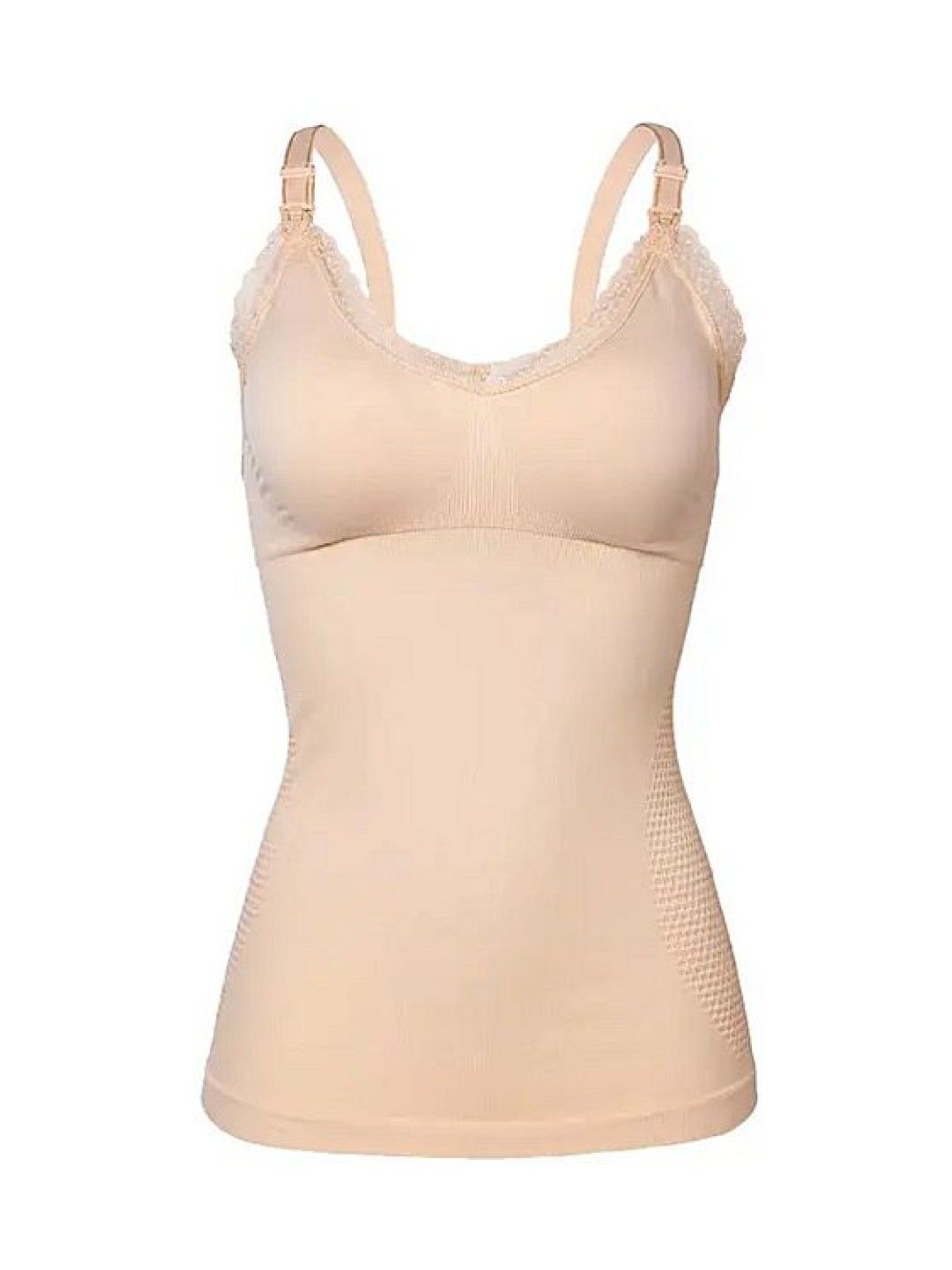 Little K Seamless Nursing Tank (Nude- Image 1)