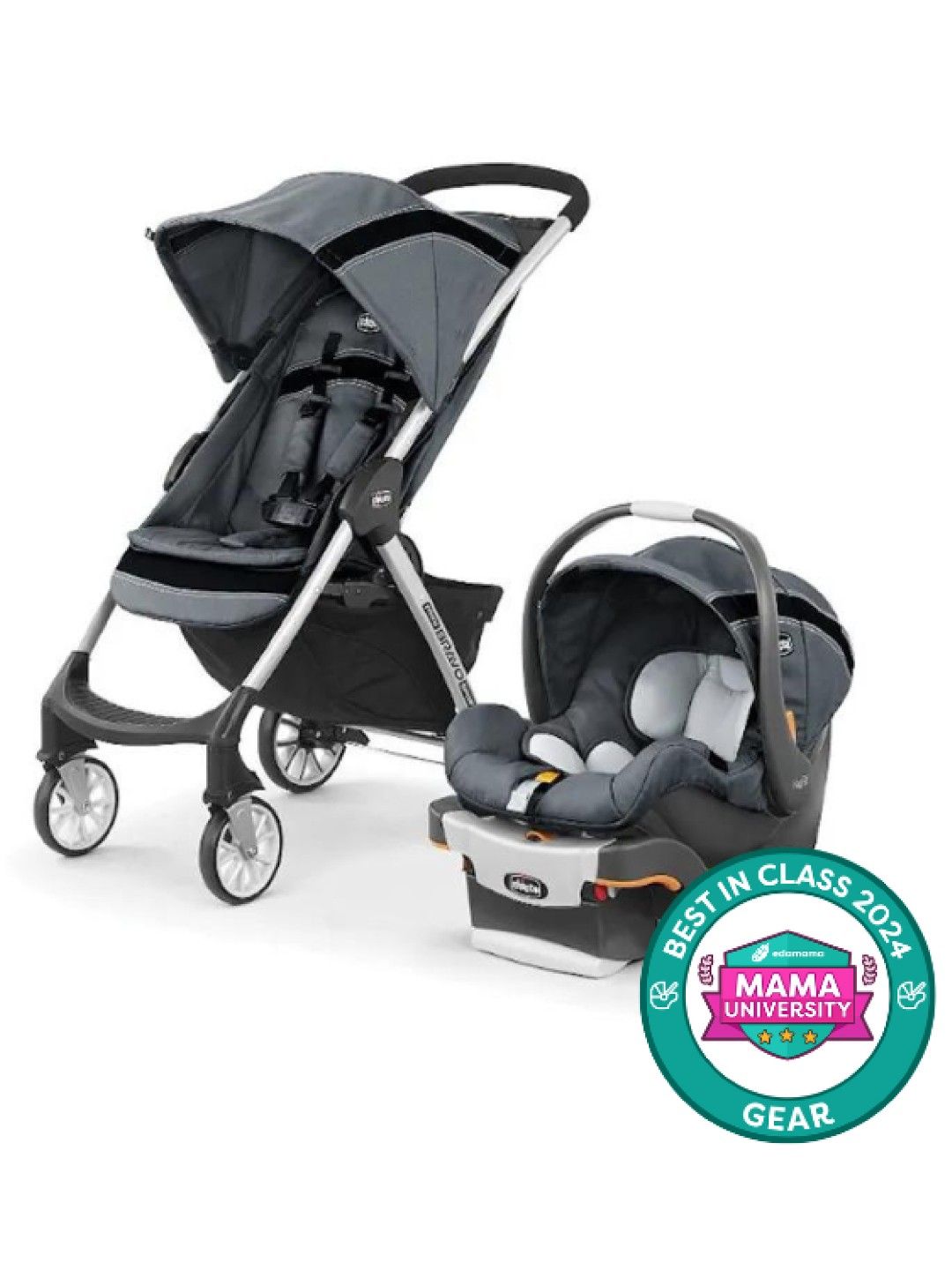 Chicco Mini Bravo Sport Travel System (Stroller with Car Seat)