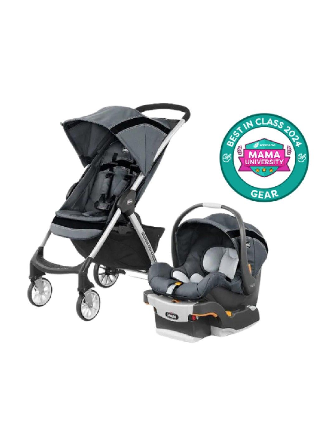 Chicco Mini Bravo Sport Travel System (Stroller with Car Seat) (No Color- Image 1)