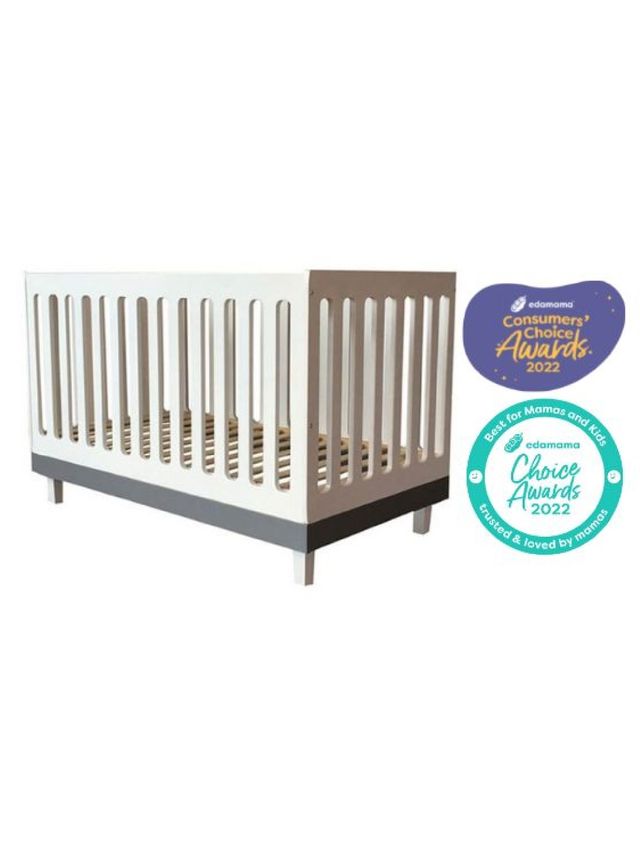 Cuddlebug Madison 3in1 Convertible Crib