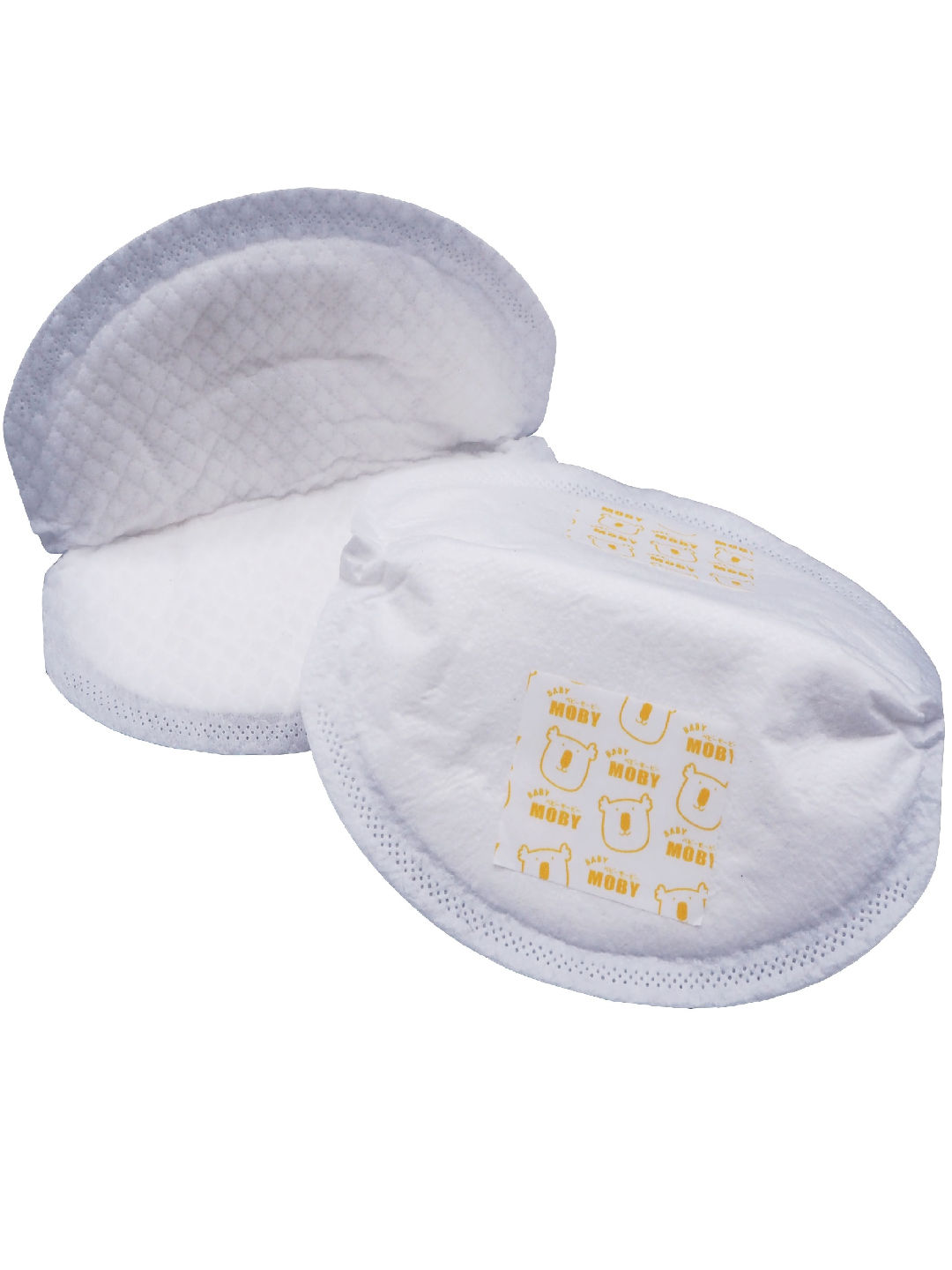 Baby Moby Disposable Breast Pads (White- Image 2)