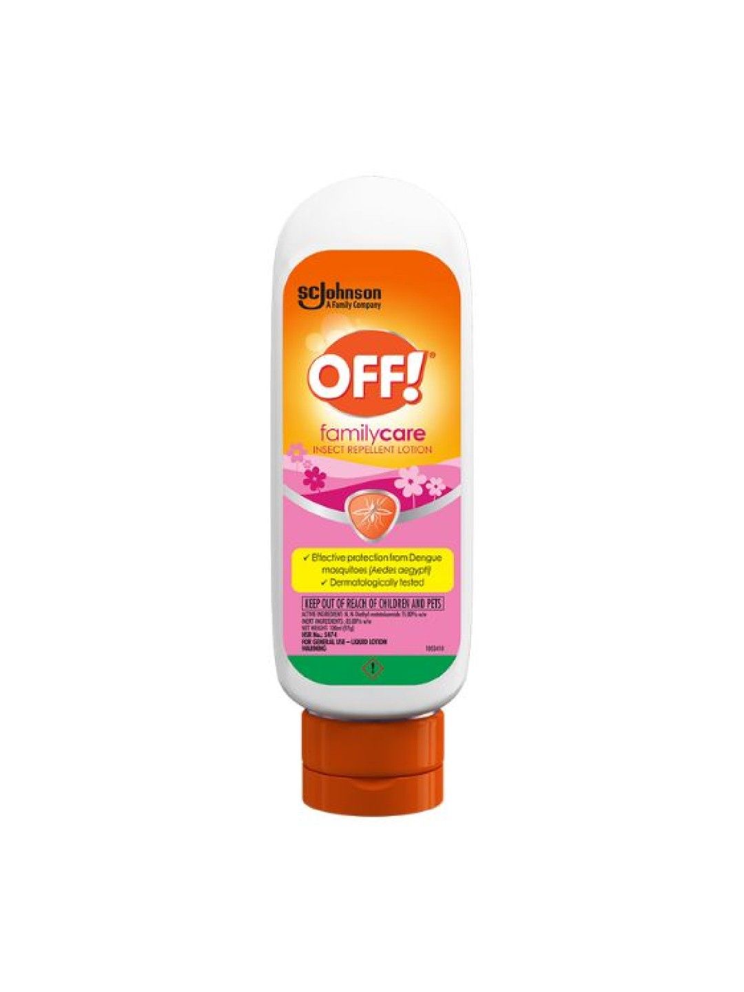 OFF! Mosquito Repellent Family Care Lotion (100ml)