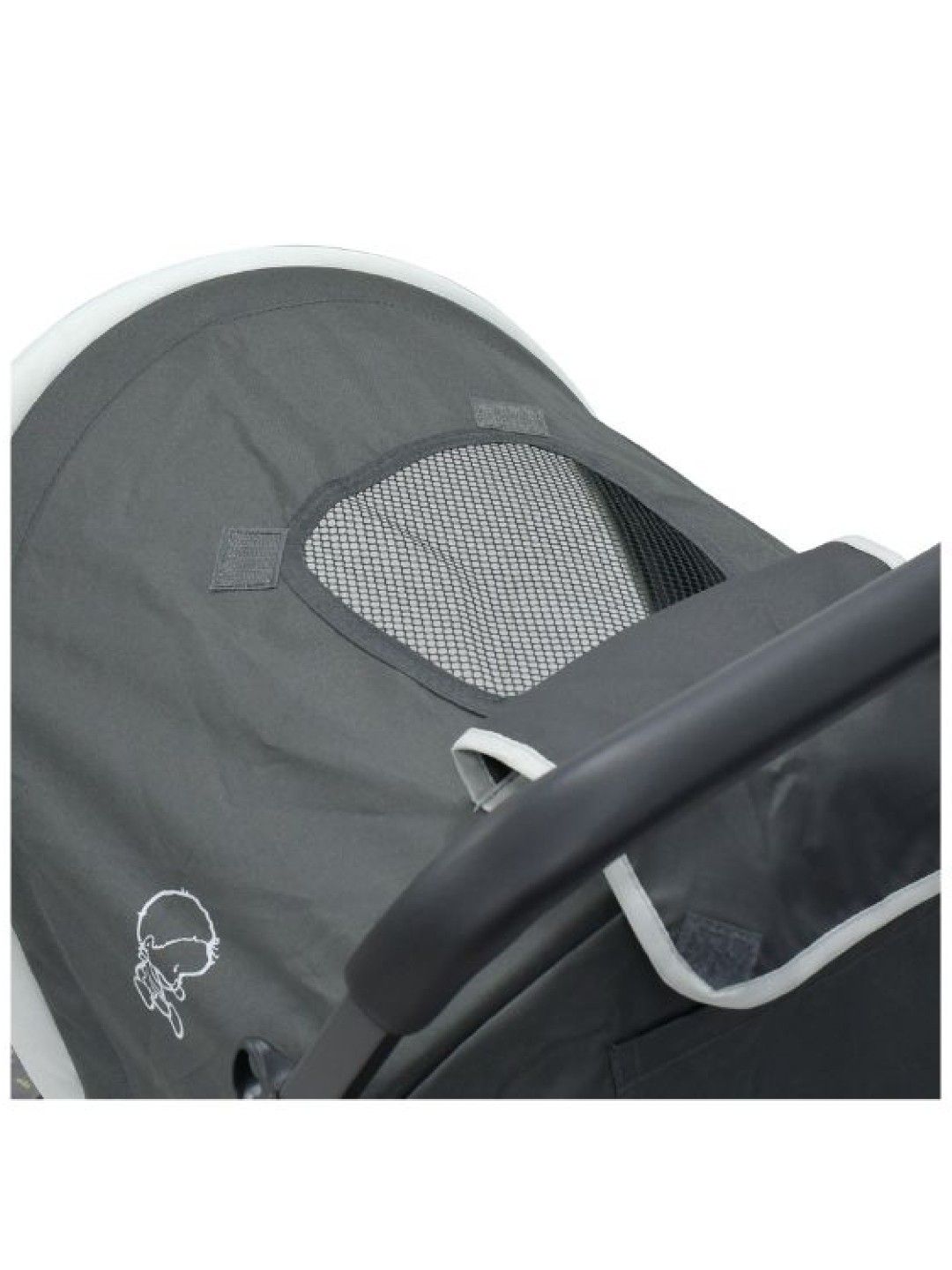 Giant Carrier Felina Stroller (Owl Design Light Gray- Image 4)