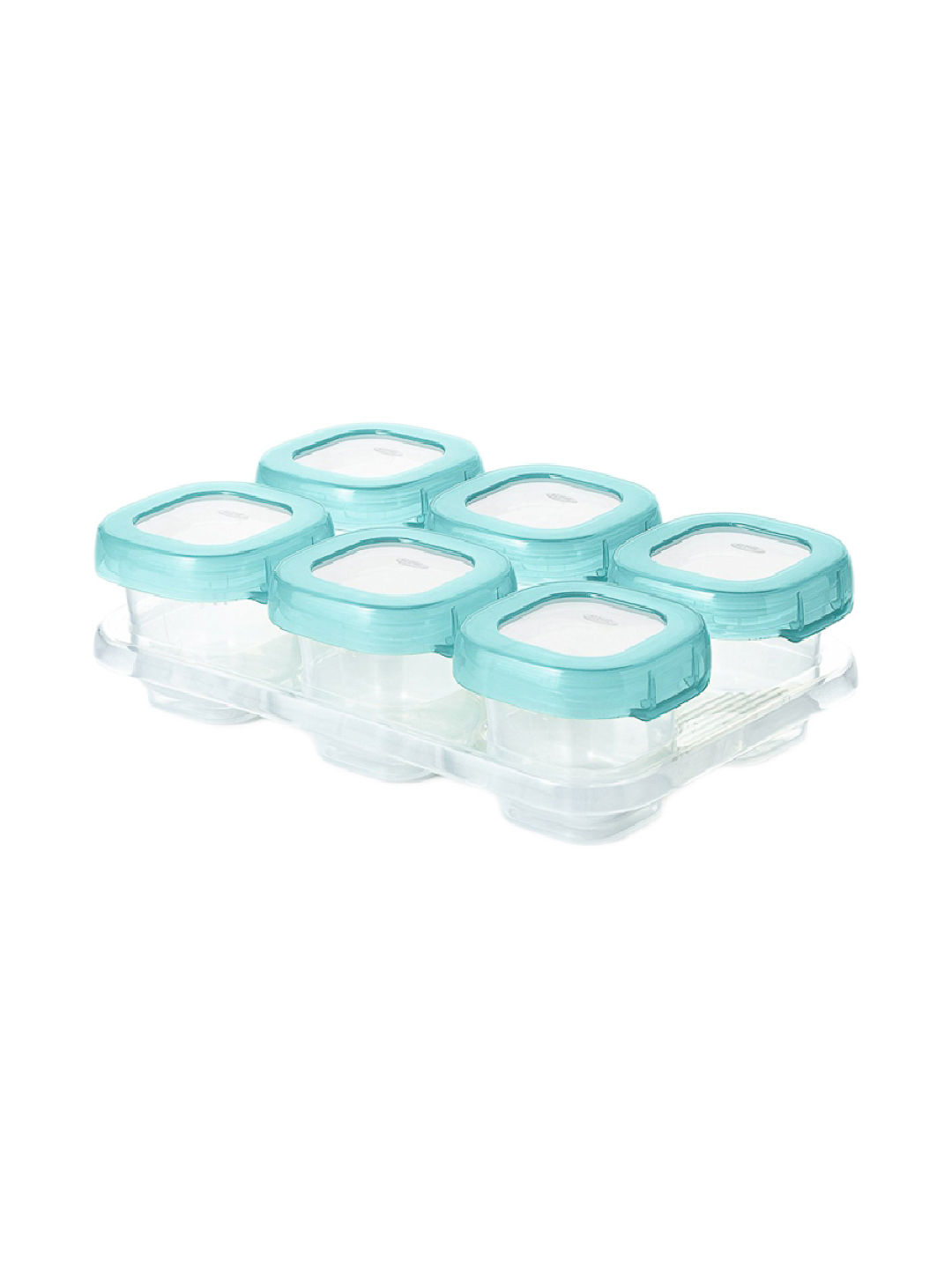 Oxo Tot Leak-proof Food Storage Containers (2oz) (Aqua- Image 1)