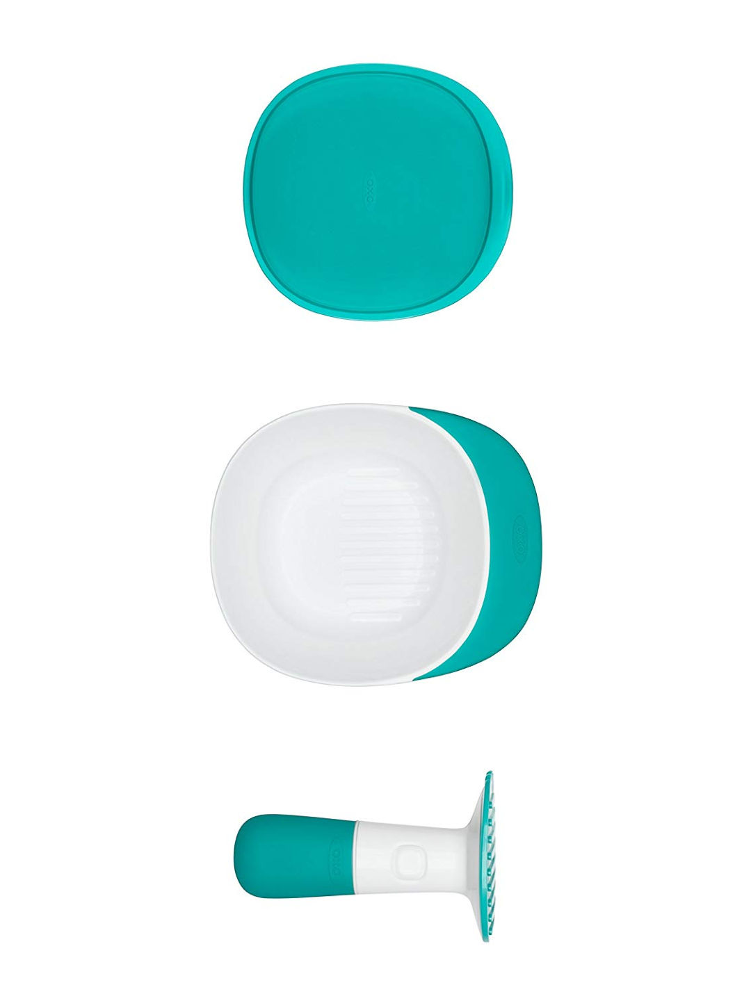 Oxo Tot Food Masher (Teal- Image 3)