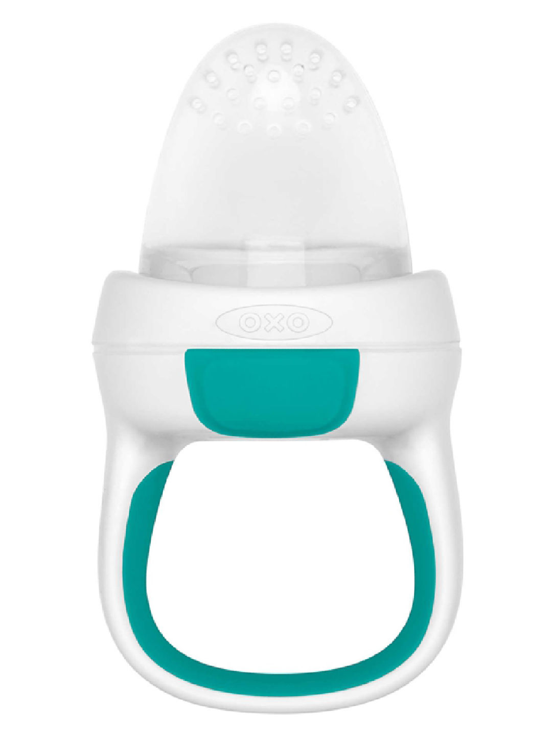 Oxo Tot Silicone Self-Feeder (Teal- Image 1)