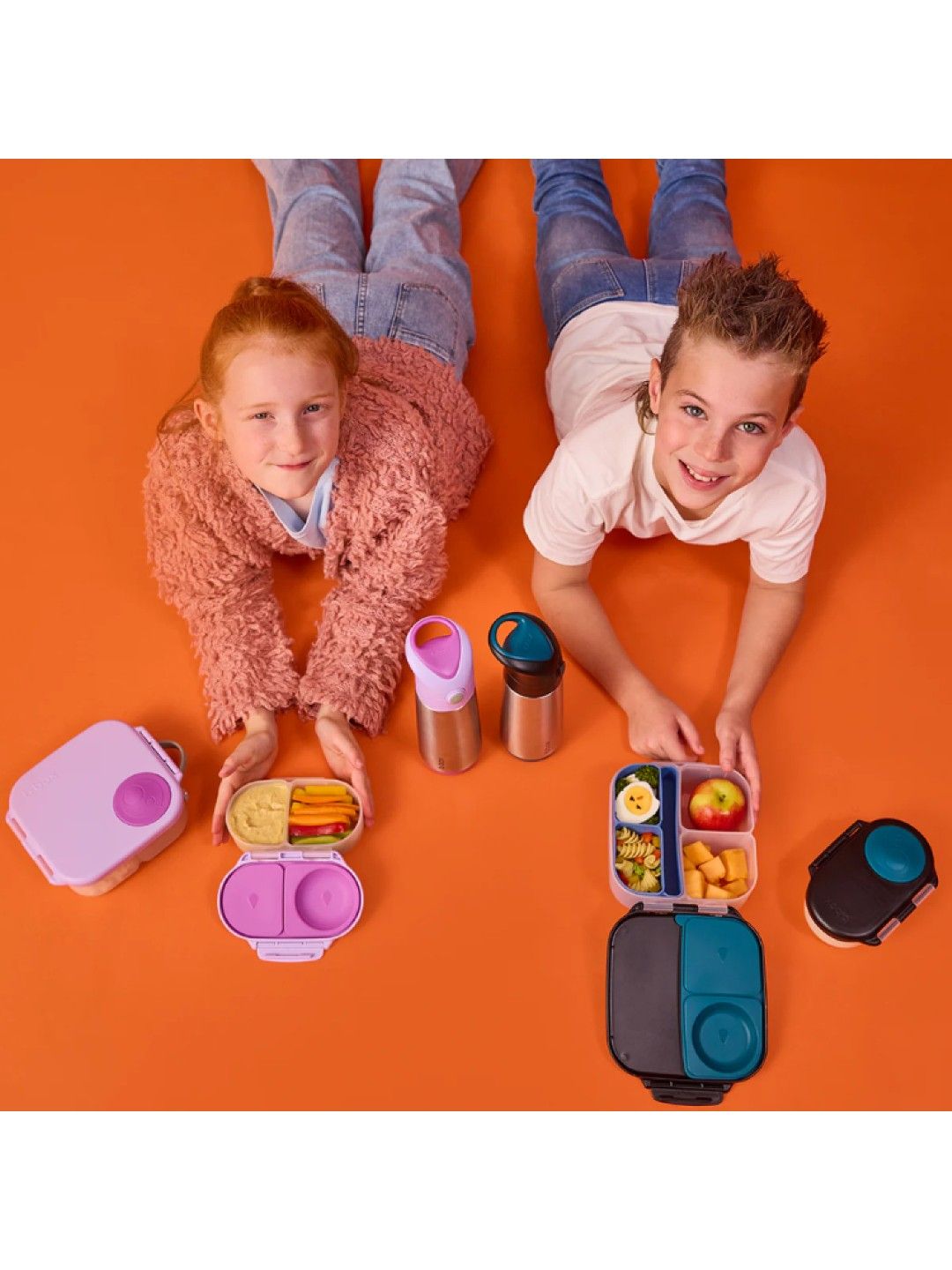 b.box Silicone Bento Tray - Mini (Ocean- Image 3)