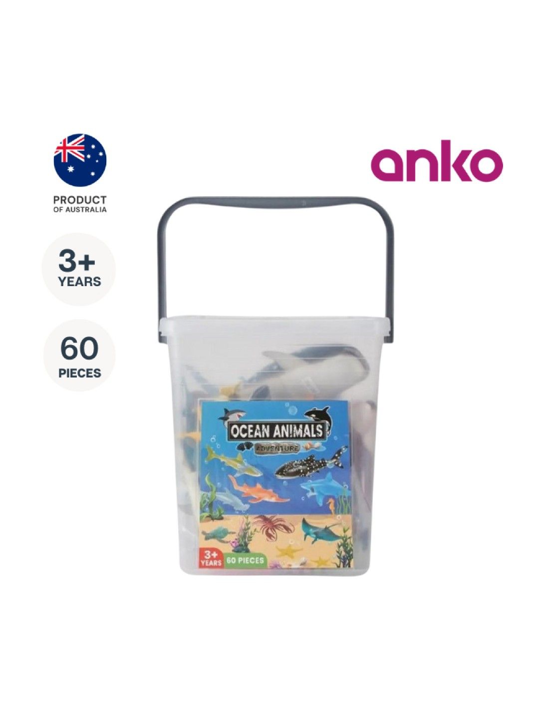 Anko Ocean Animals Adventure Bucket