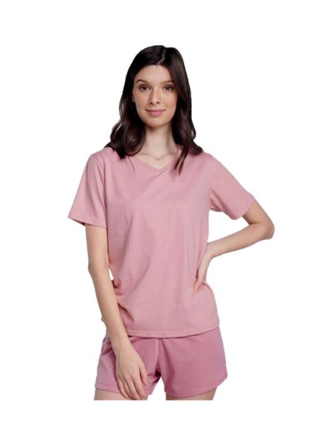 INSPI Ladies Premium - V-Neck Plain Shirt