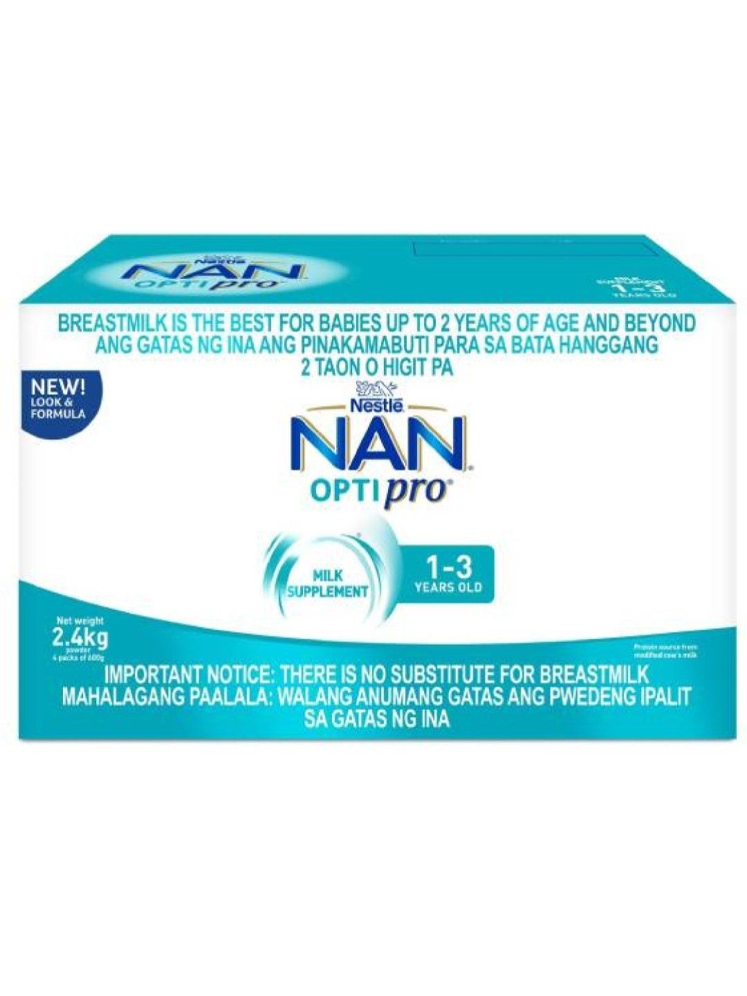 NAN Optipro Three (2.4kg) [Expiry: Jan 2025]