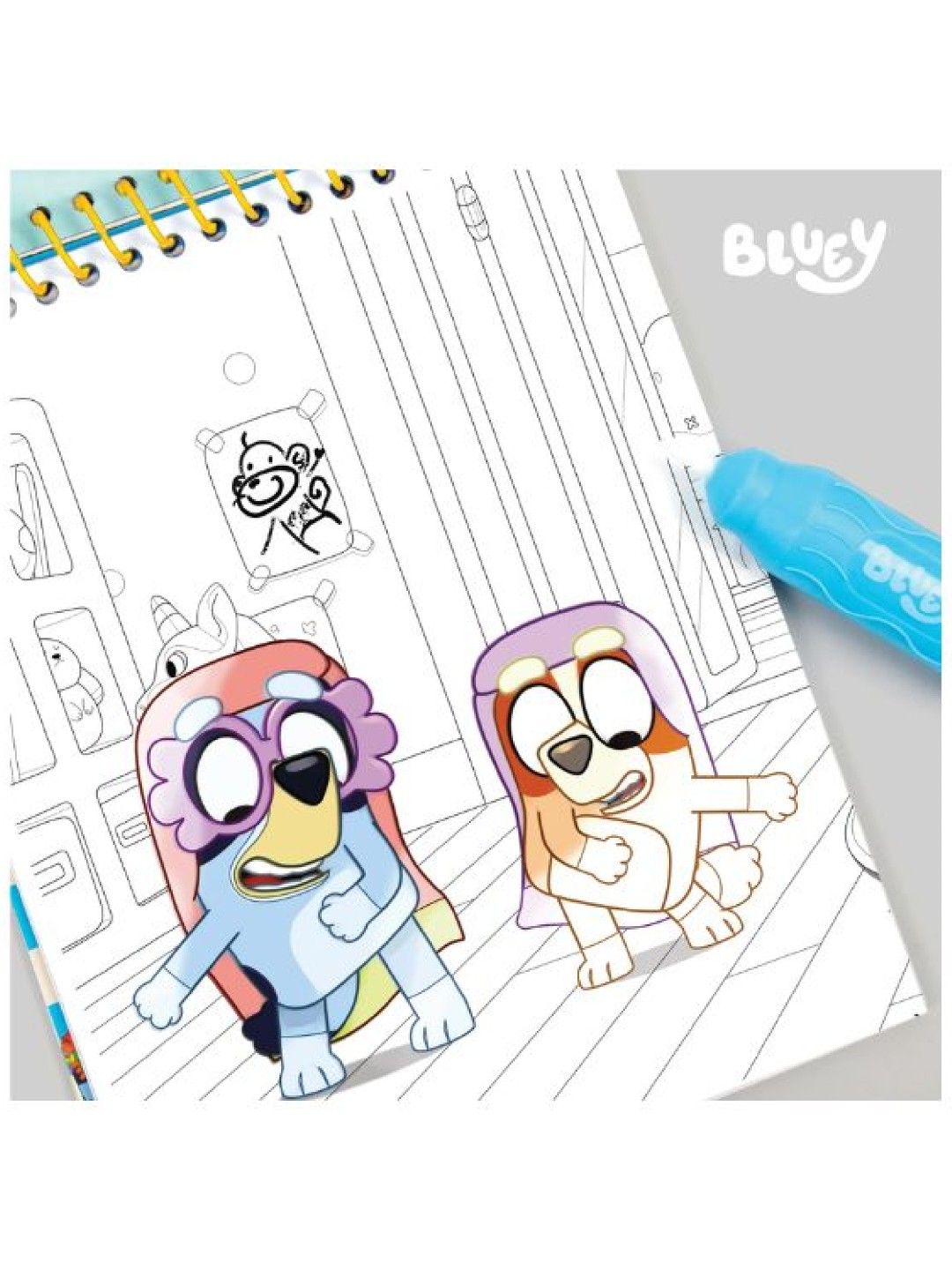 Bluey Artlings Bluey Water Magic Sketcher (No Color- Image 4)