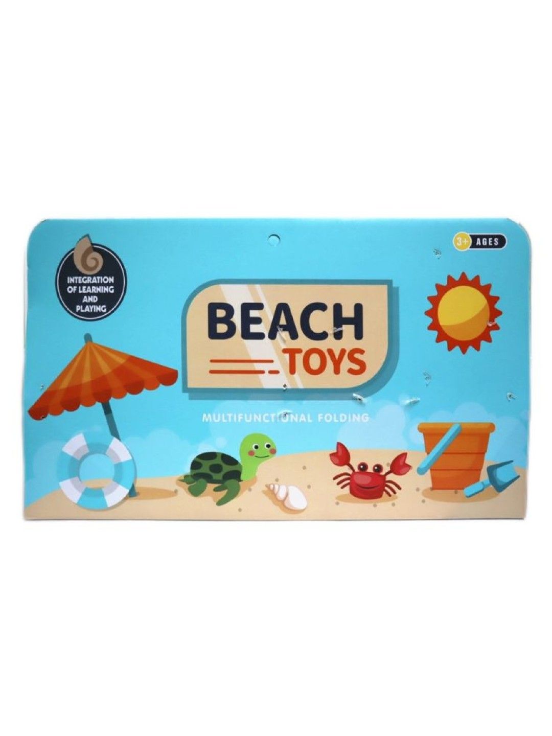 Kidsplay Beach Toys 5pcs (Orange- Image 4)