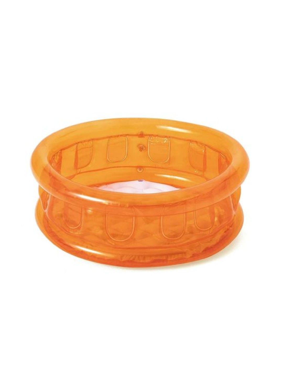 Bestway Kiddie Pool (25" Diameter x 10" Height) (Orange- Image 1)