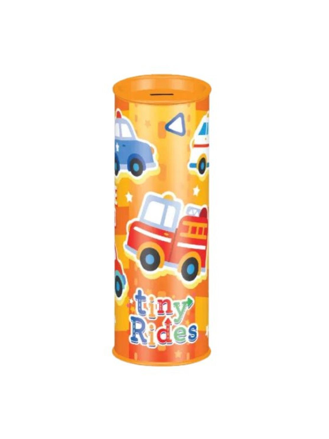 Joytoy Tiny Rides 8" Coinbank (Orange- Image 1)