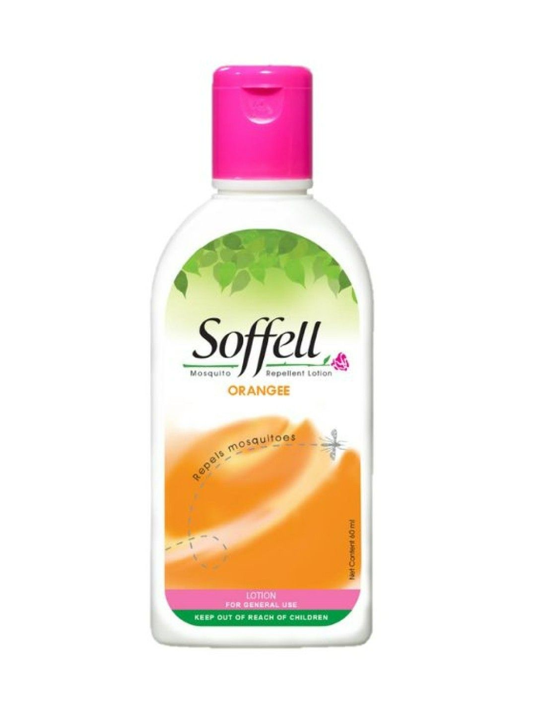 Soffell Mosquito Repellent Lotion Orangee (60ml)