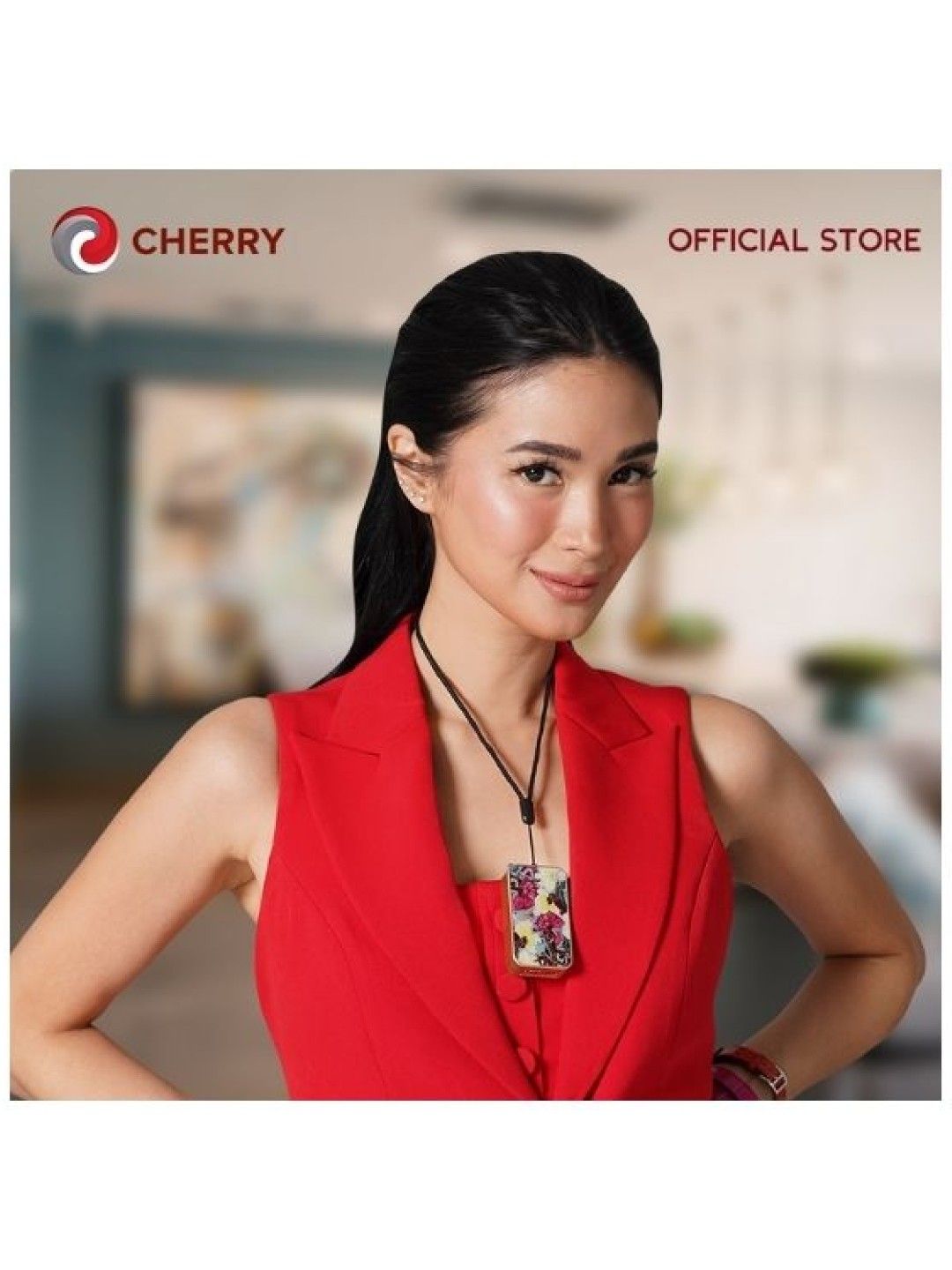 Cherry Ion Personal Air Purifier (Love Marie Collection) (Belles Fleur- Image 2)