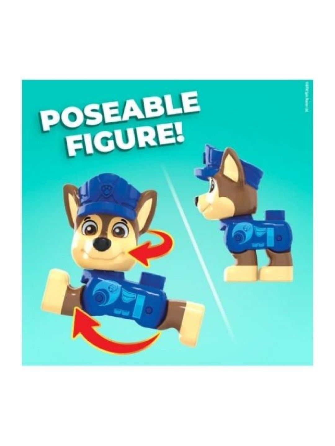 Mega Bloks PAW Patrol: The Movie - Chase’s City Police Cruiser Set (No Color- Image 4)