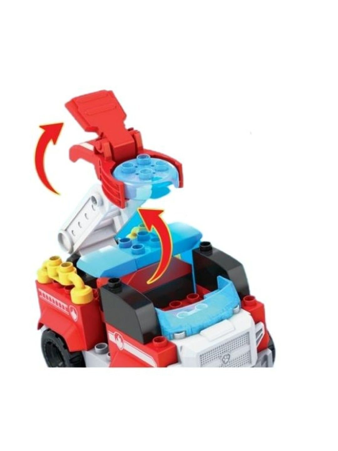 Mega Bloks PAW Patrol: The Movie - Marshall’s City Fire Rescue Set (No Color- Image 2)