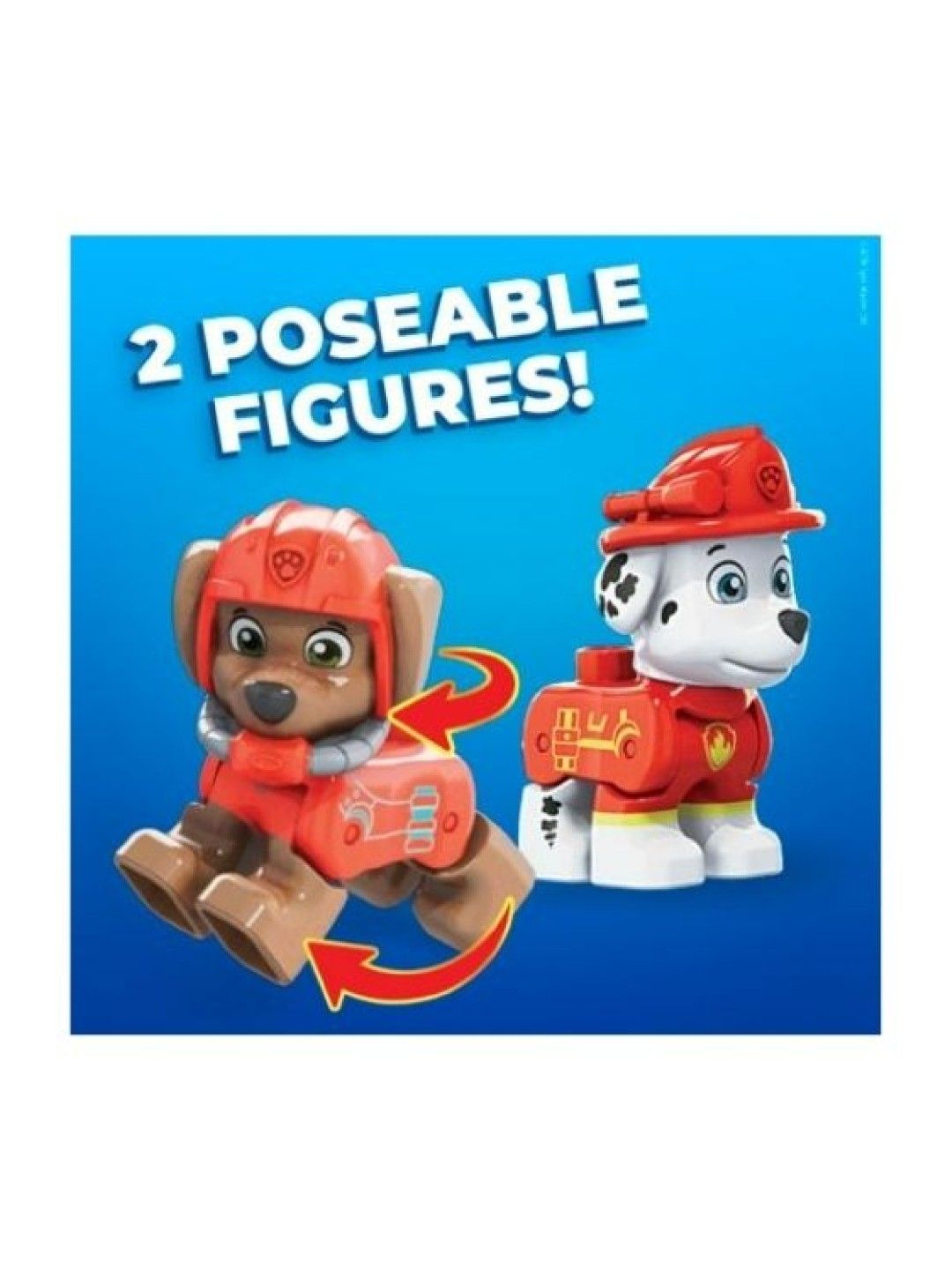 Mega Bloks PAW Patrol: The Movie - Marshall’s City Fire Rescue Set (No Color- Image 4)