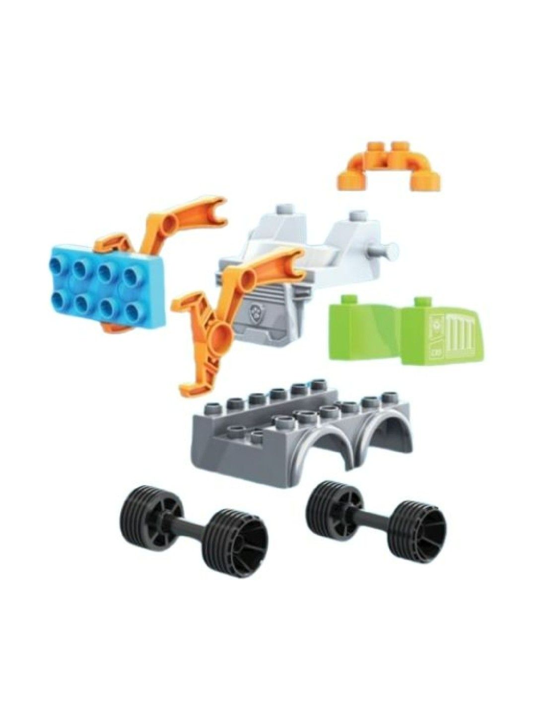 Mega Bloks PAW Patrol: The Movie - Rocky’s City Recycling Truck Set (No Color- Image 2)